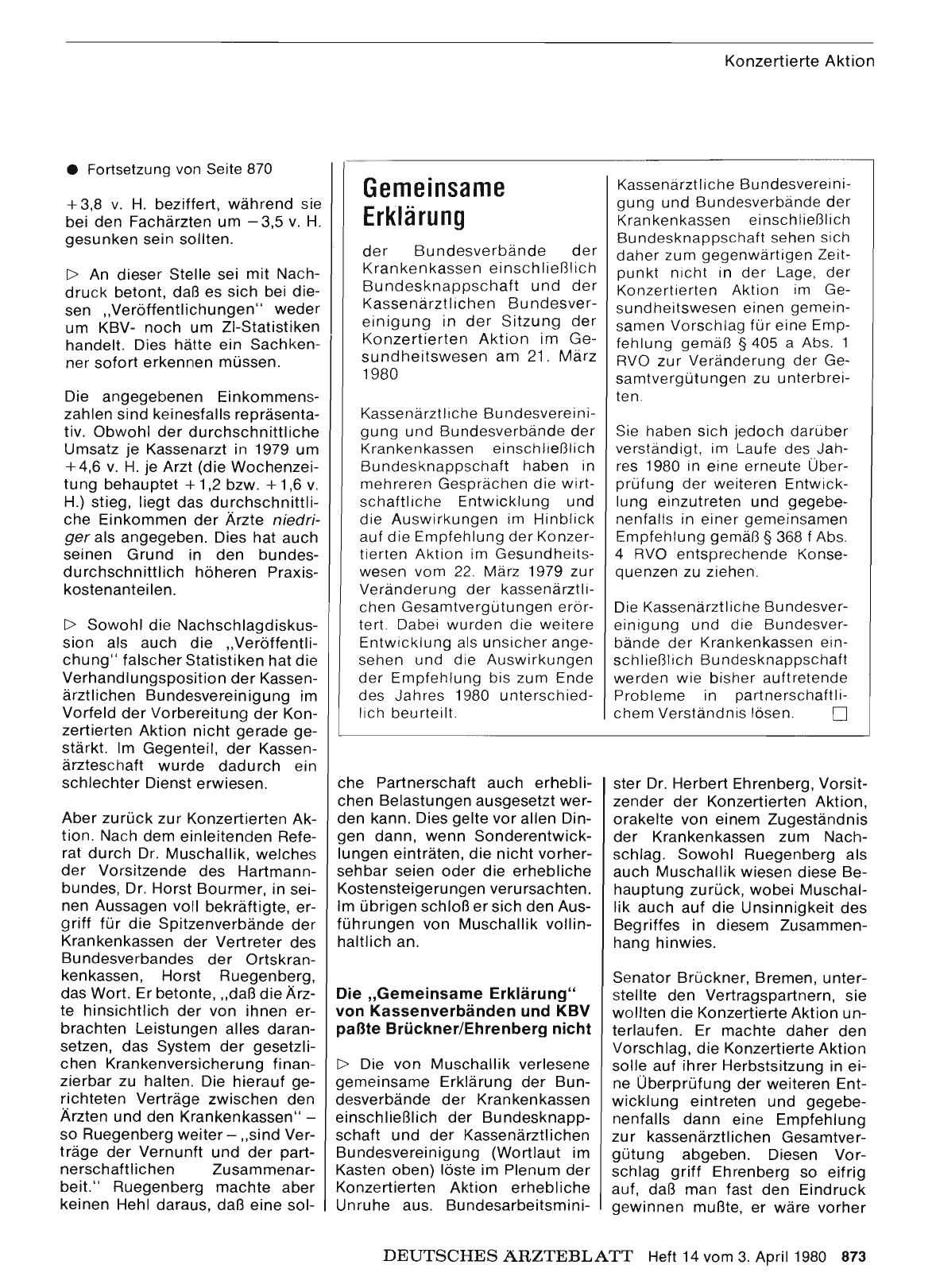 Vorschauseite 1: Gemeinsame Erklärung