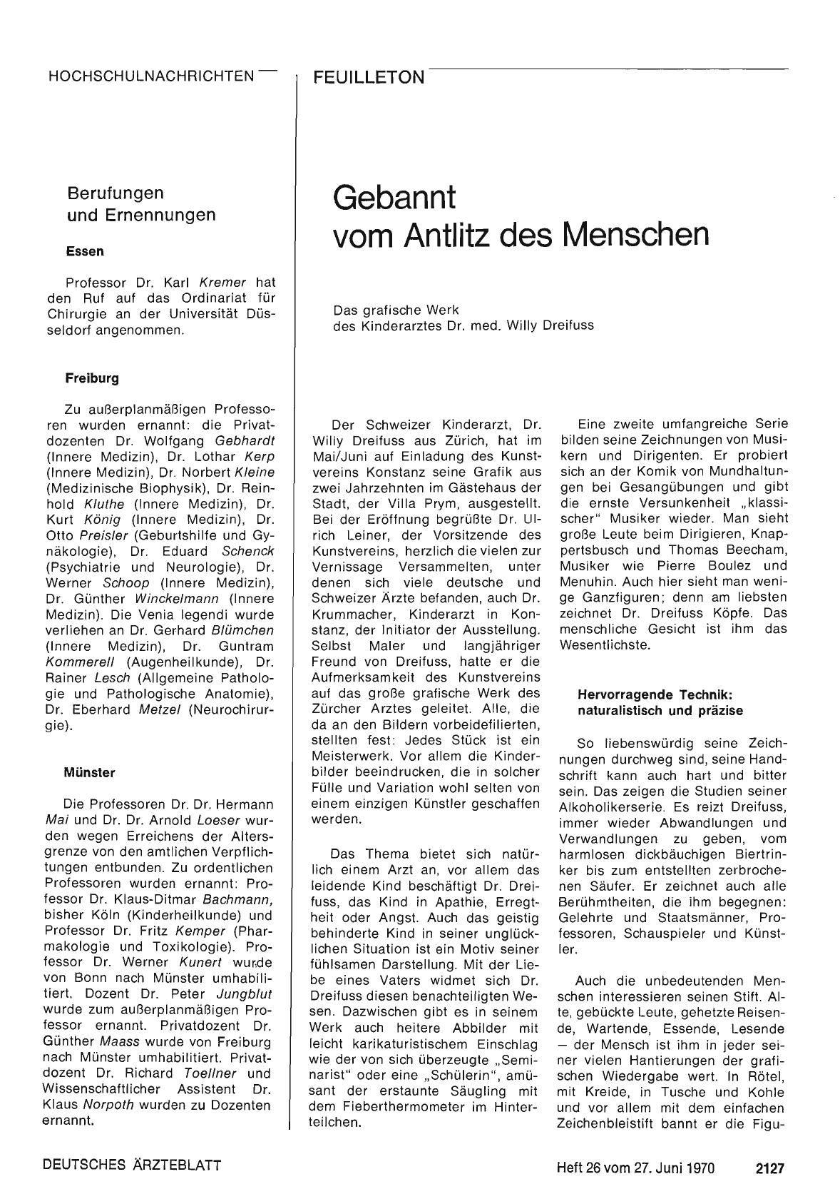 Vorschauseite 1: Gebannt vom Antlitz des Menschen