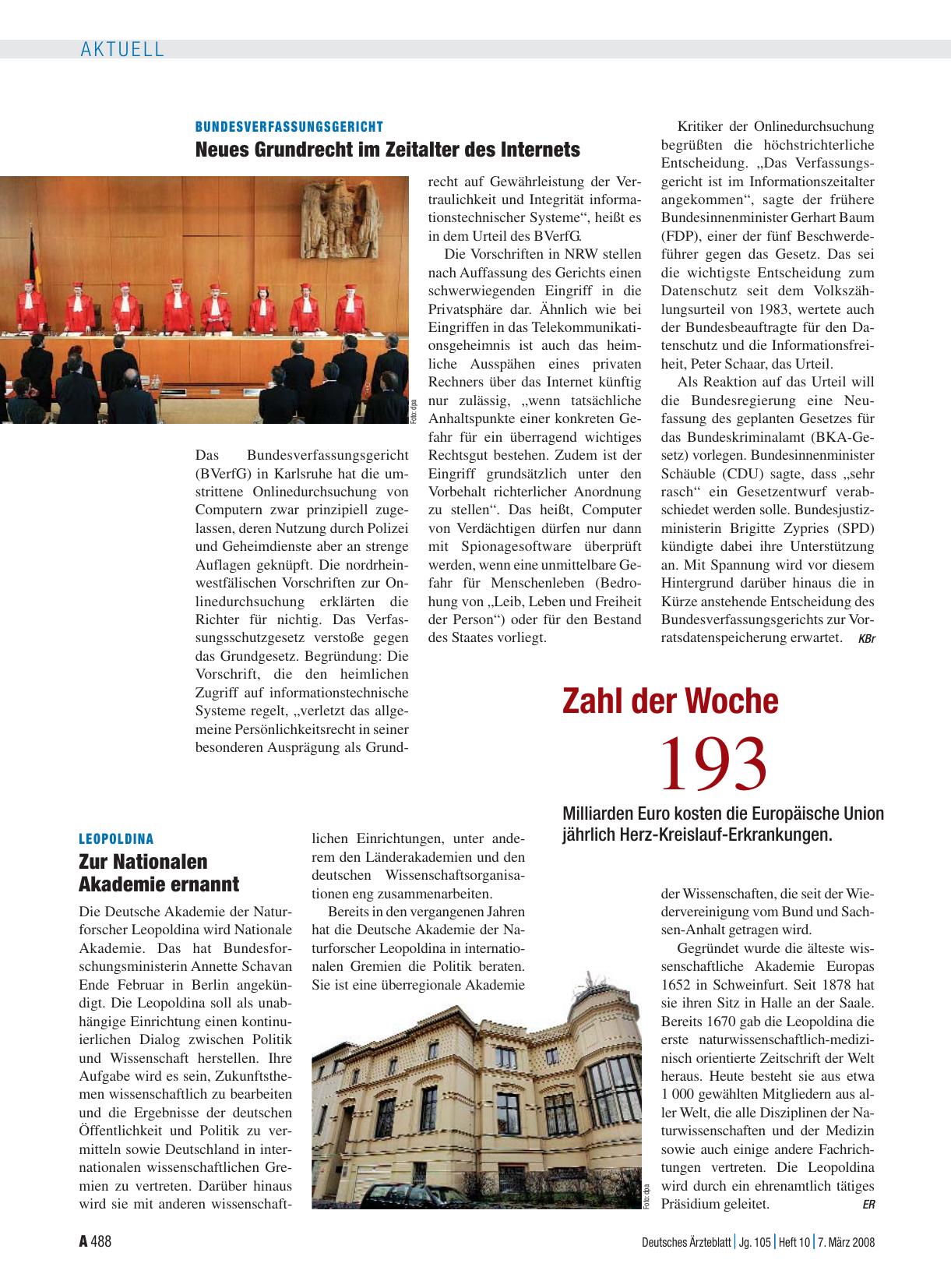 Vorschauseite 1: Zahl der Woche: 193