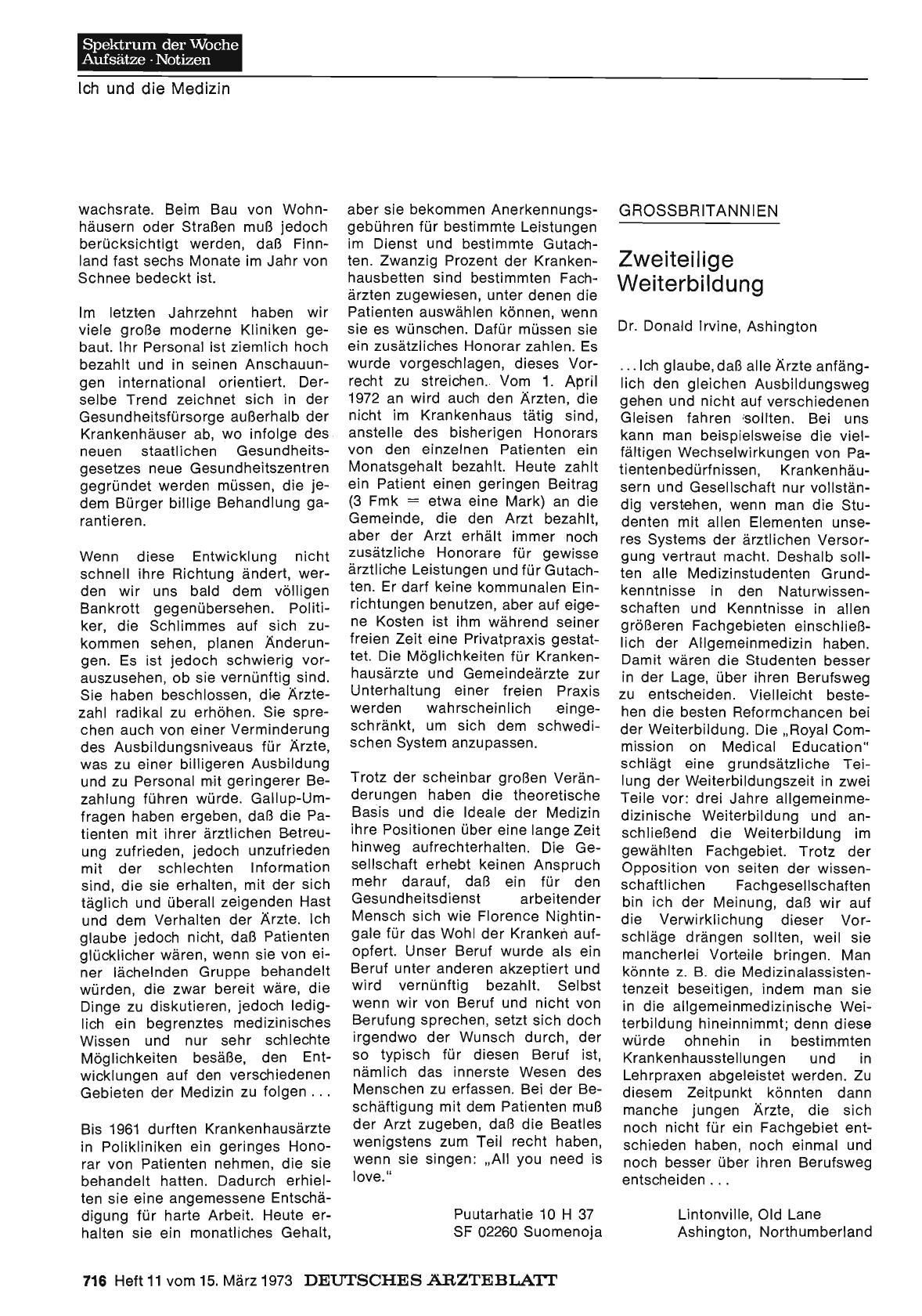 Vorschauseite 1: Grossbritannien: Zweiteilige Weiterbildung