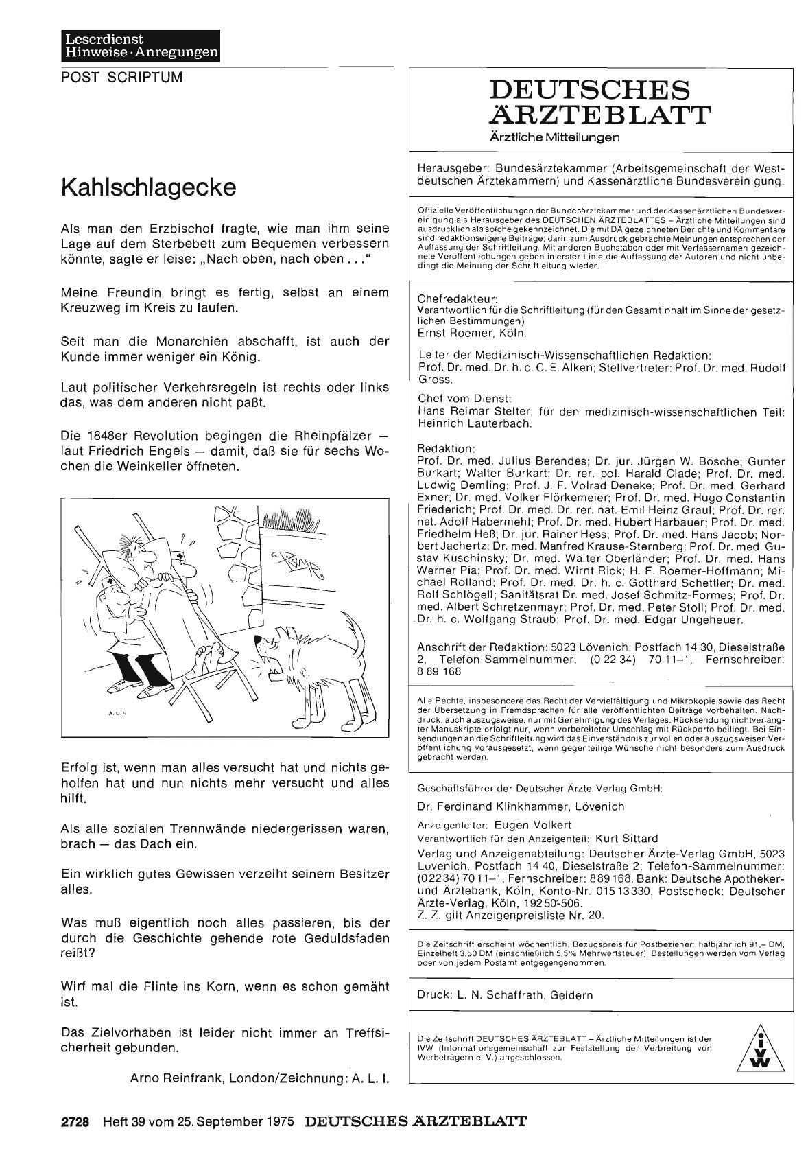 Vorschauseite 1: Kahlschlagecke