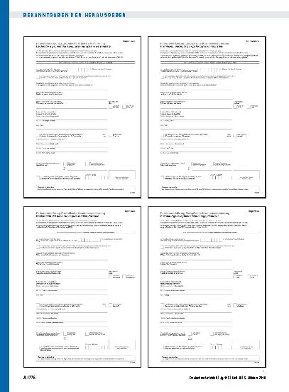 Vorschauseite 4: Artikel 1, Änderungen der Vereinbarung zur Anwendung der europäischen Krankenversicherungskarte (Anlage 20 BMV-Ä), Artikel 2, Inkrafttreten