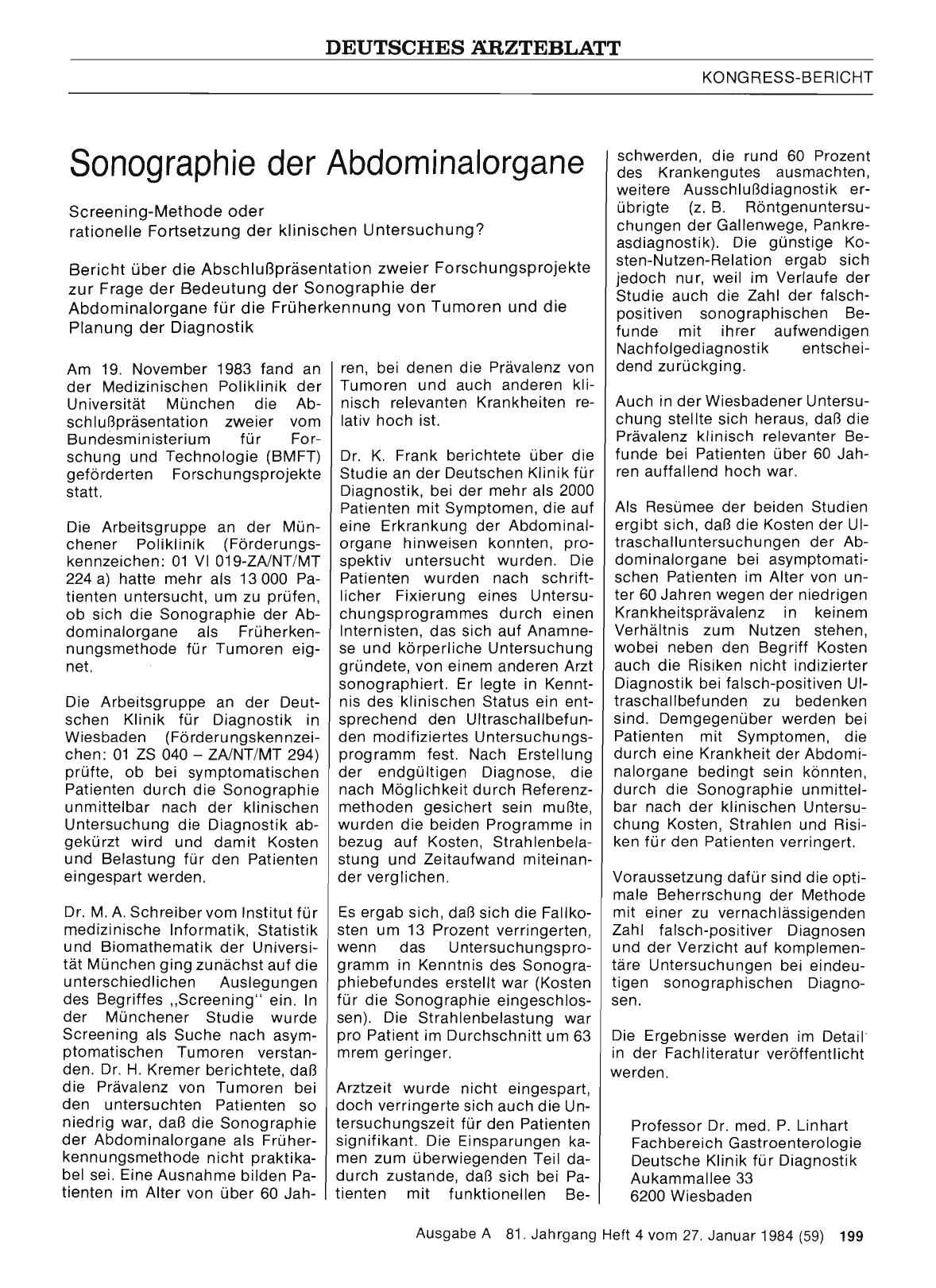 Vorschauseite 1: Sonographie der Abdominalorgane