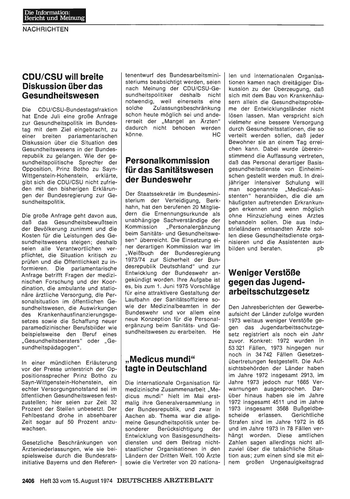 Vorschauseite 1: „Medicus mundi“ tagte in Deutschland