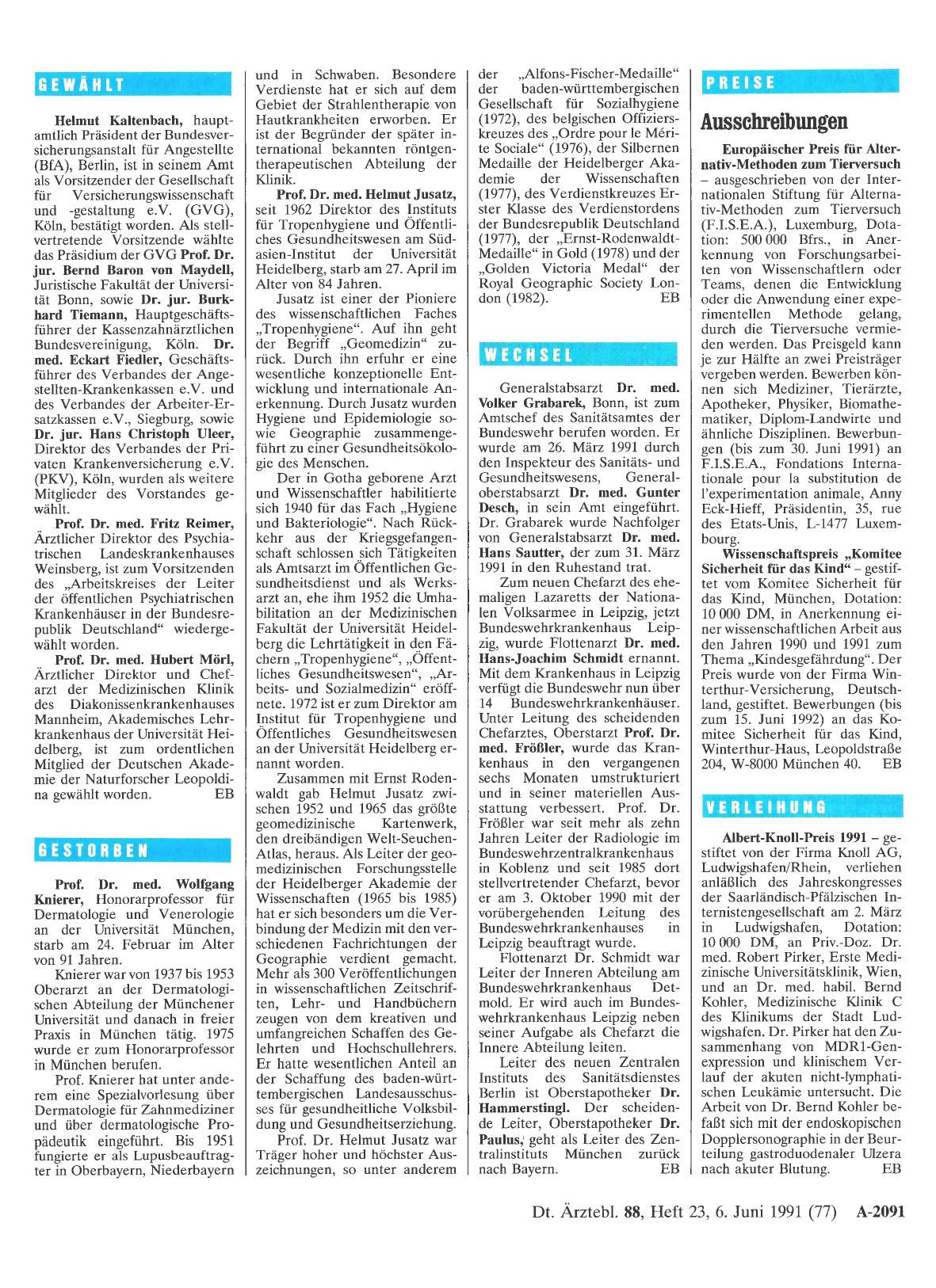 Vorschauseite 1: Wechsel