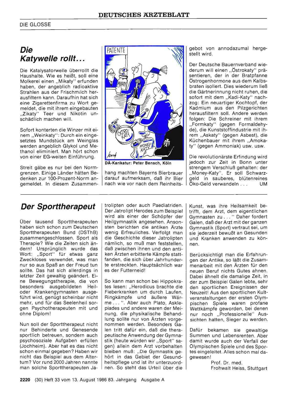 Vorschauseite 1: Der Sporttherapeut