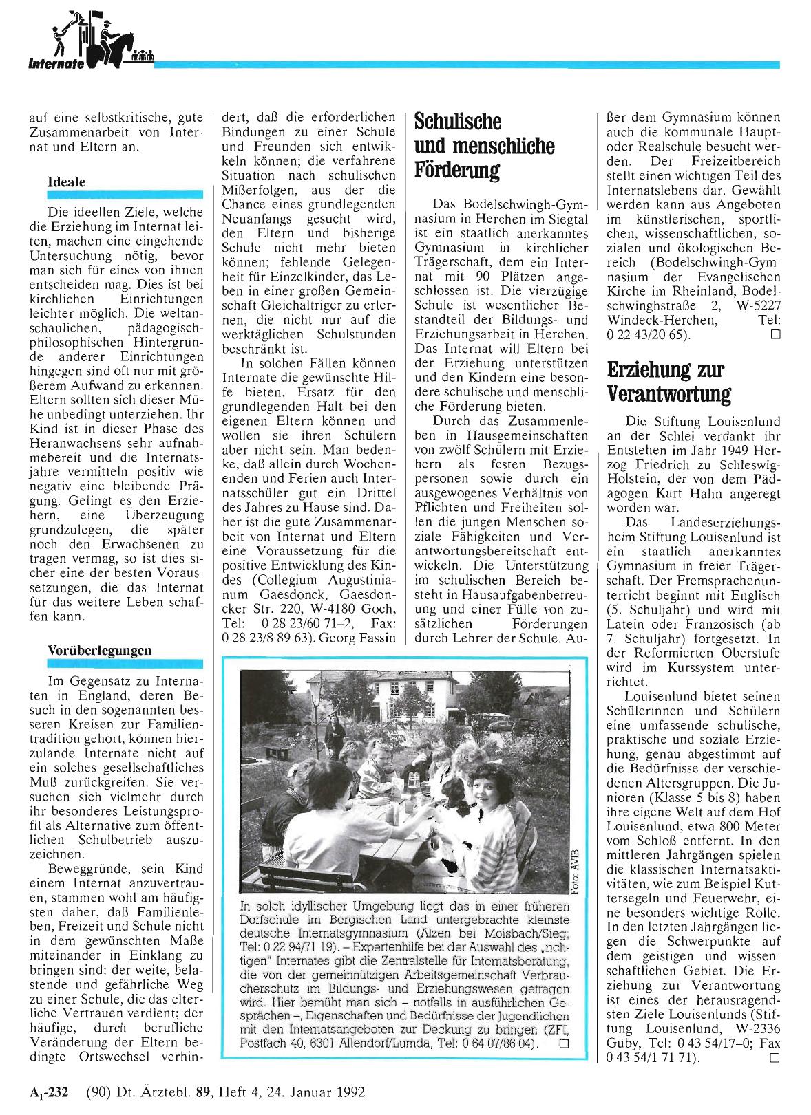 Vorschauseite 1: Erziehung zur Verantwortung