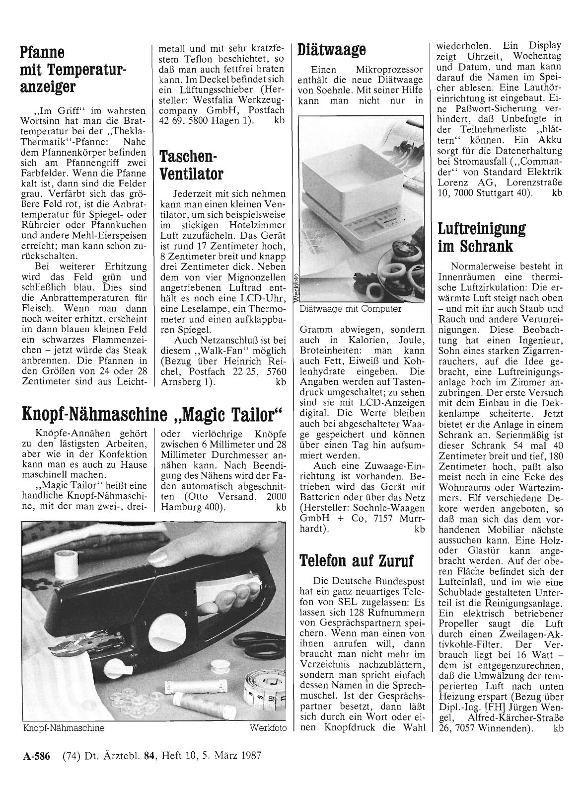Vorschauseite 1: Diätwaage
