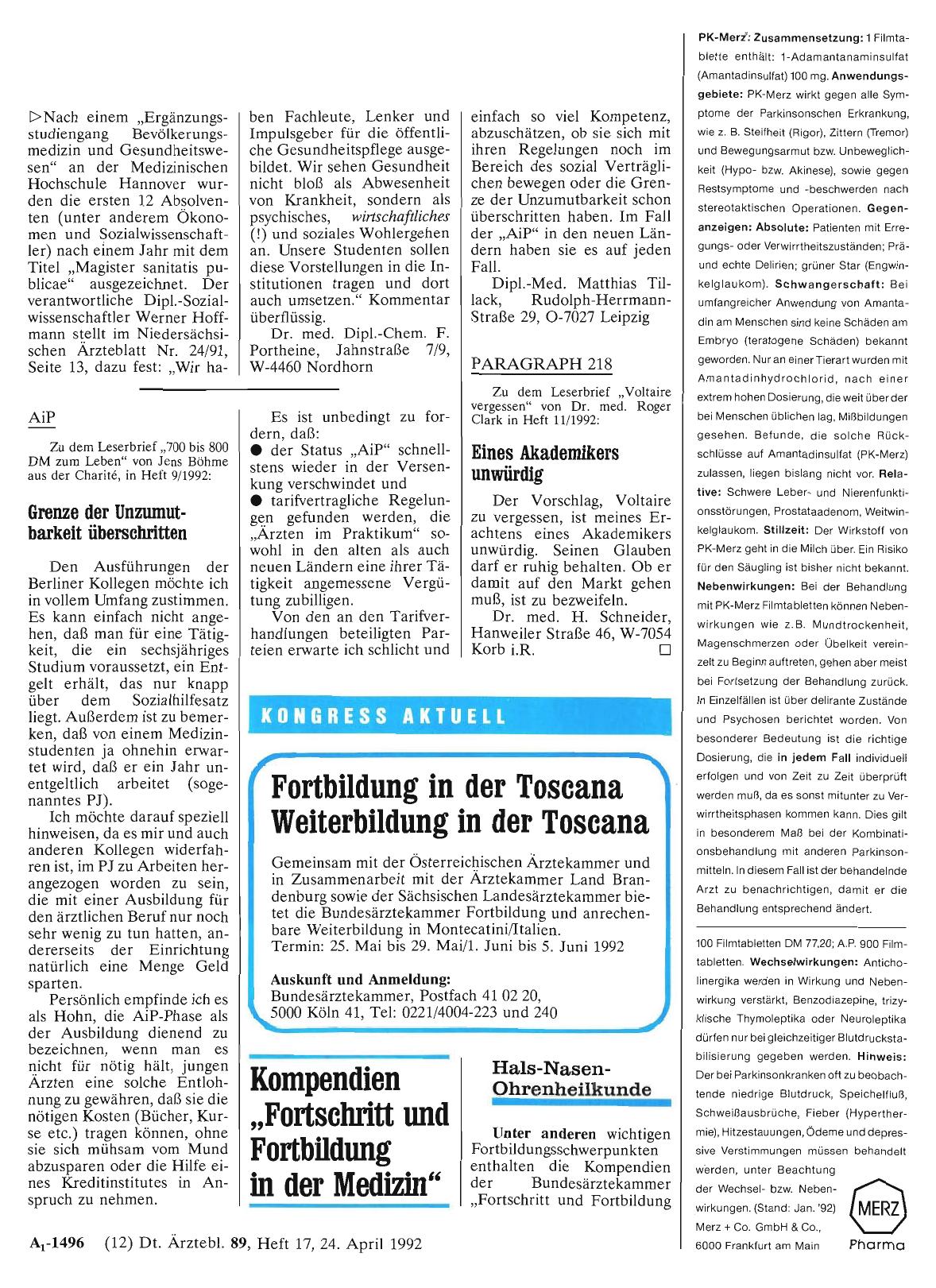 Vorschauseite 1: PARAGRAPH 218: Eines Akademikers unwürdig