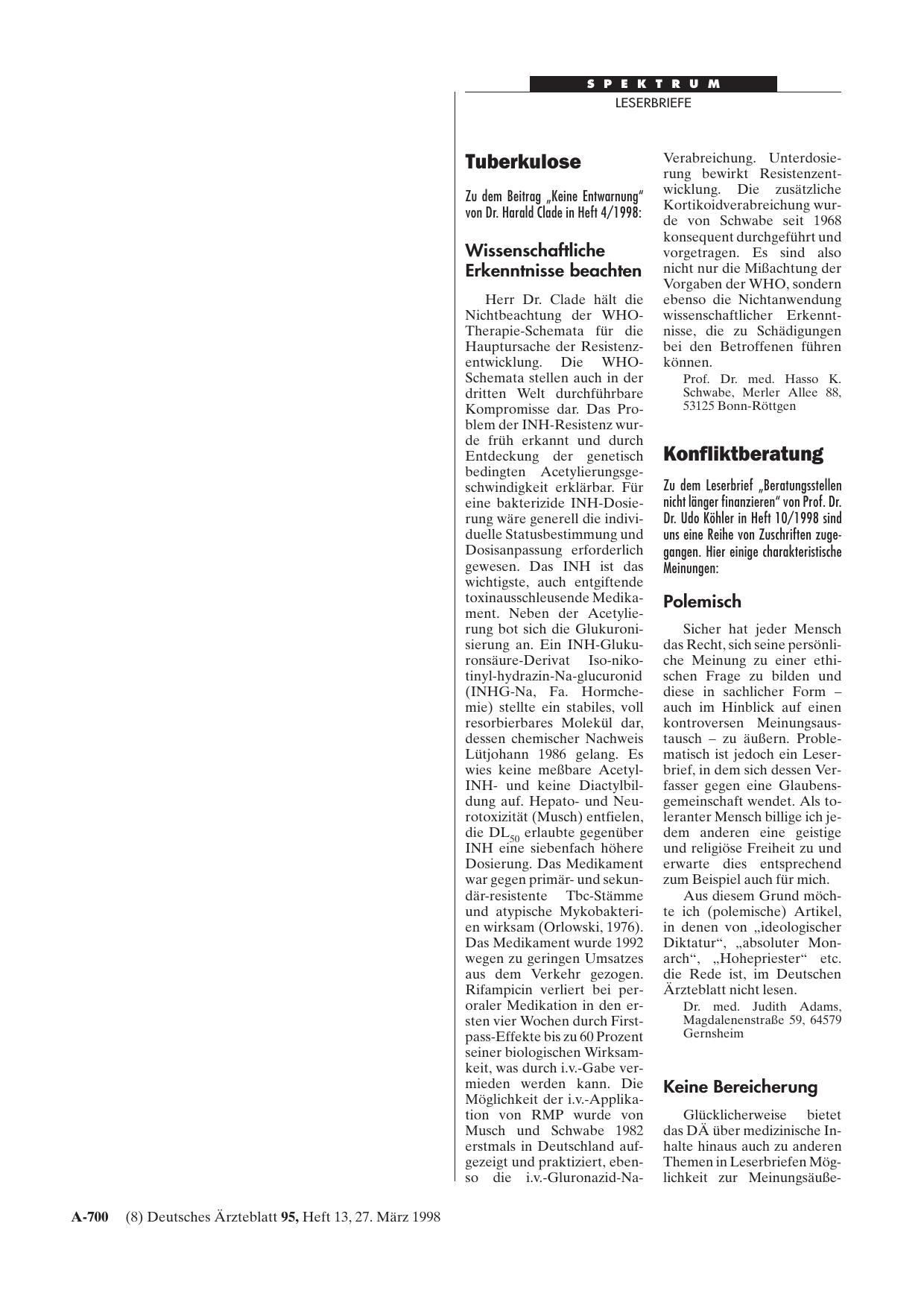 Vorschauseite 1: Konfliktberatung: Keine Bereicherung