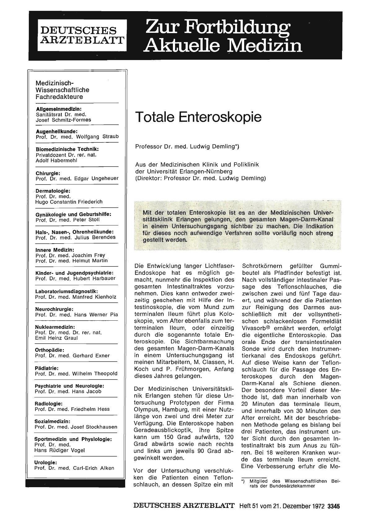 Vorschauseite 1: Totale Enteroskopie