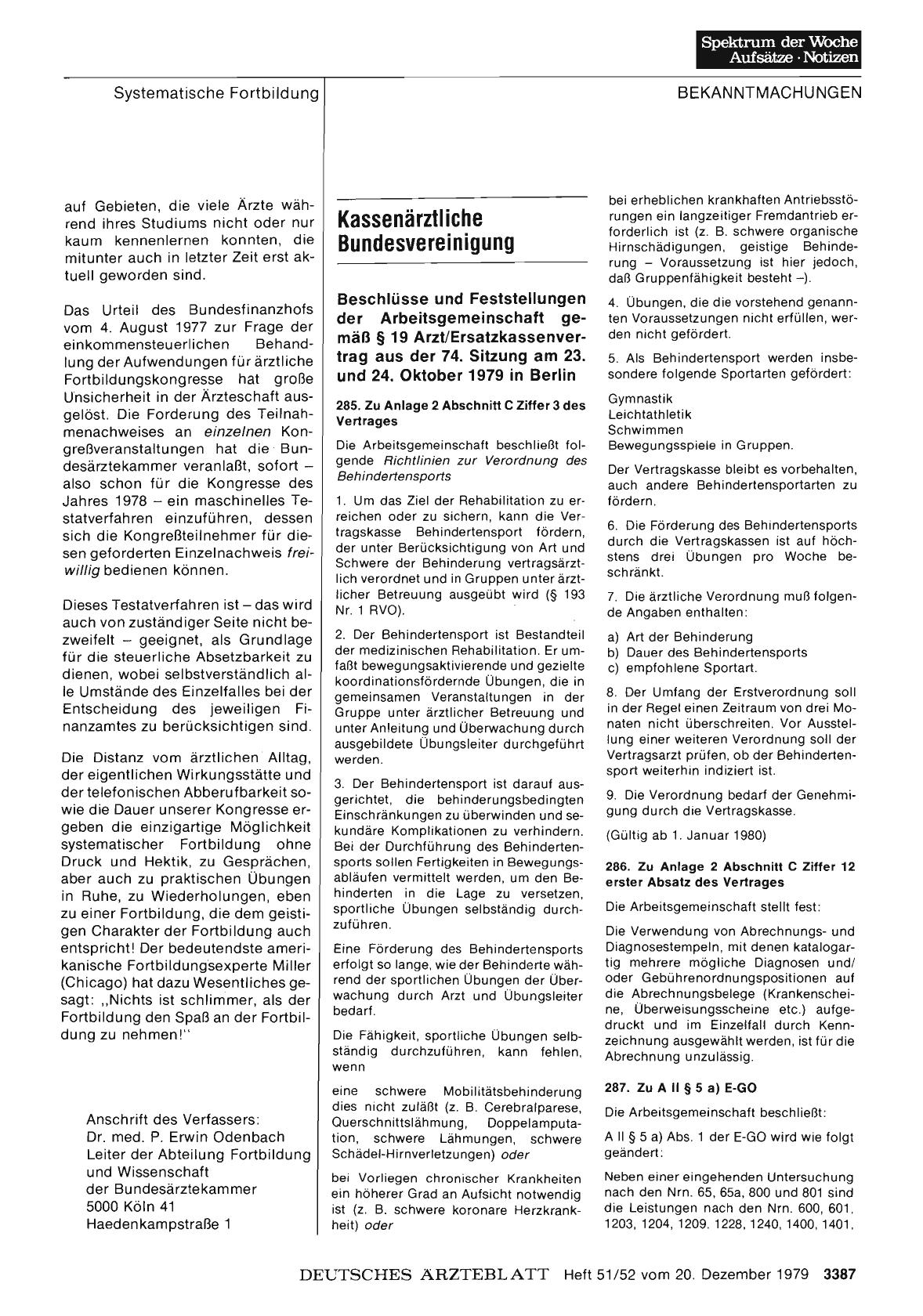 Vorschauseite 1: Kassenärztliche Bundesvereinigung