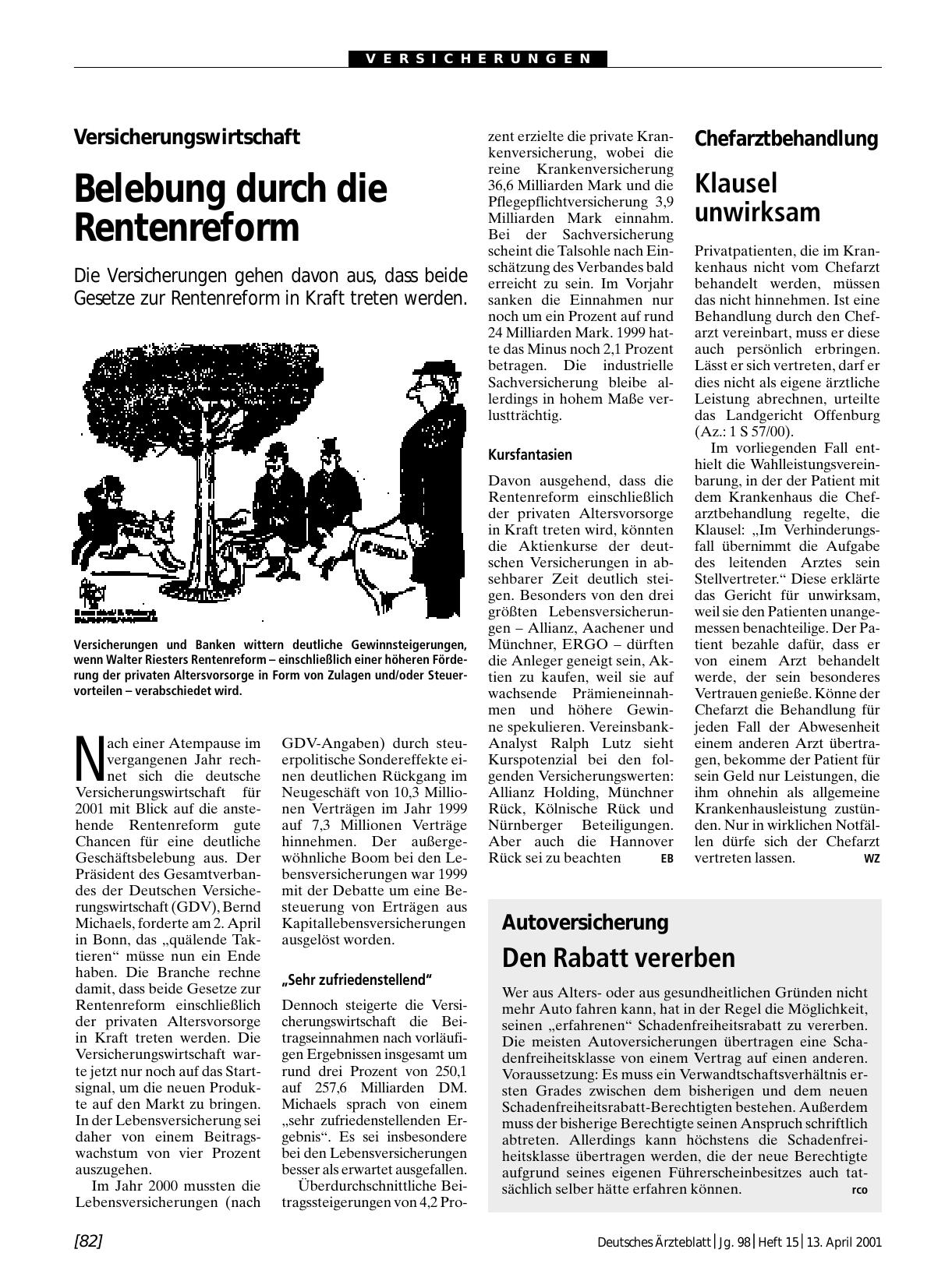 Vorschauseite 1: Autoversicherung: Den Rabatt vererben