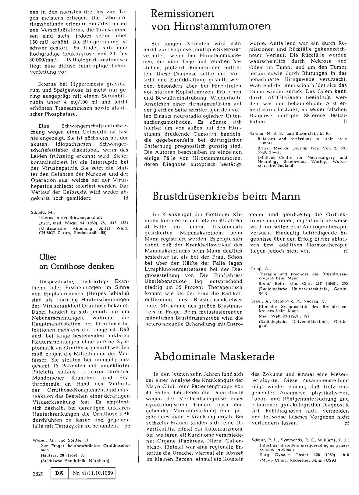 Vorschauseite 1: Abdominale Maskerade