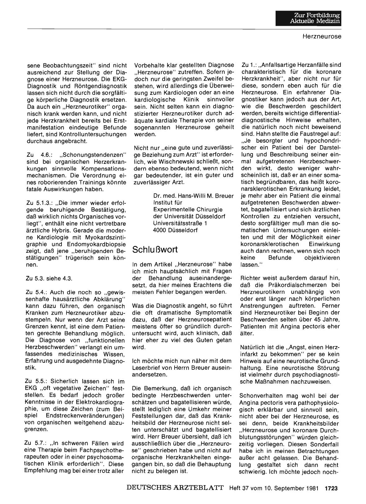 Vorschauseite 1: Schlußwort