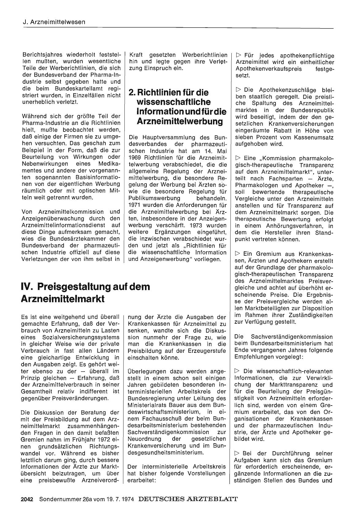Vorschauseite 1: IV. Preisgestaltung auf dem Arzneimittelmarkt