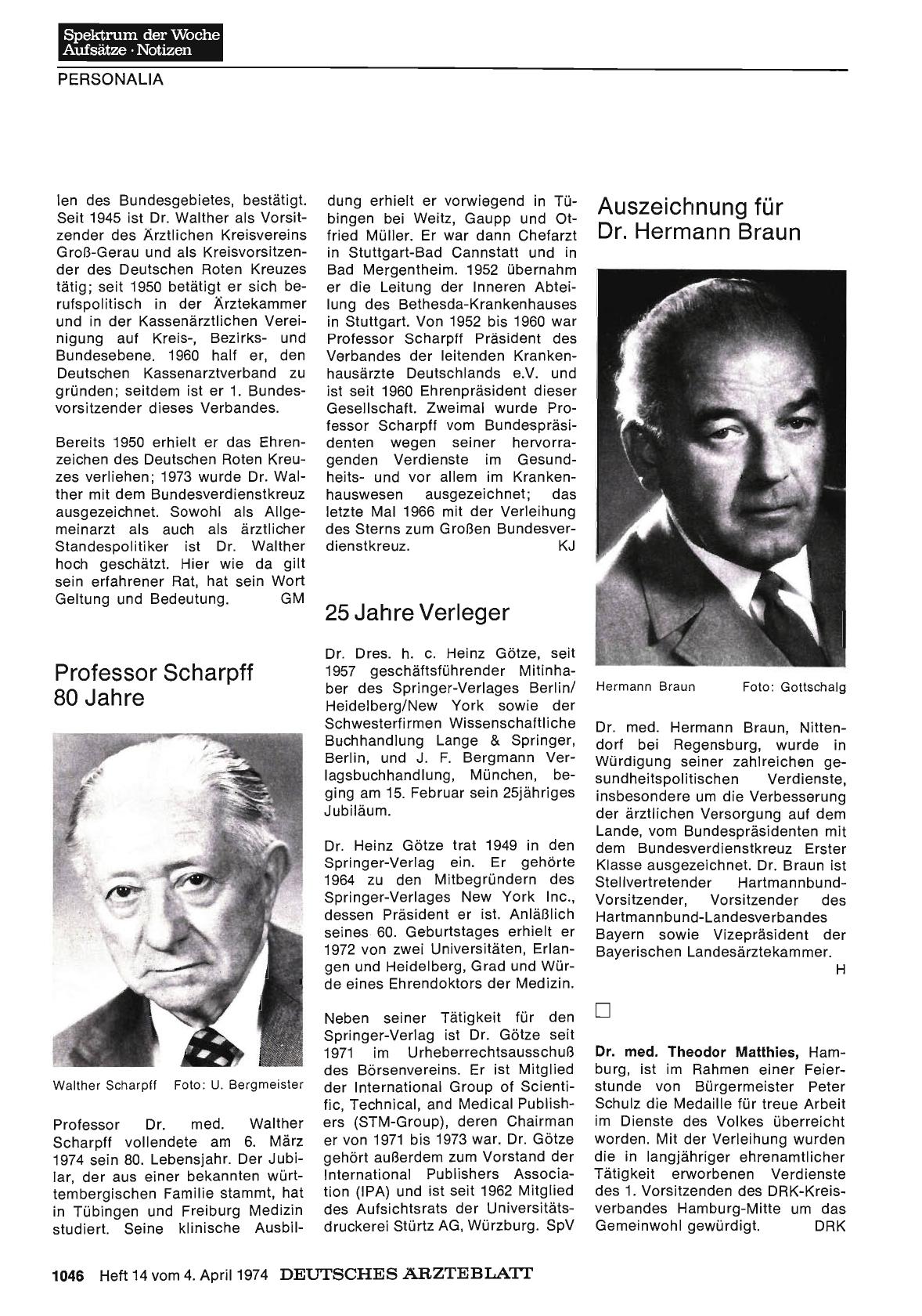 Vorschauseite 1: 25 Jahre Verleger