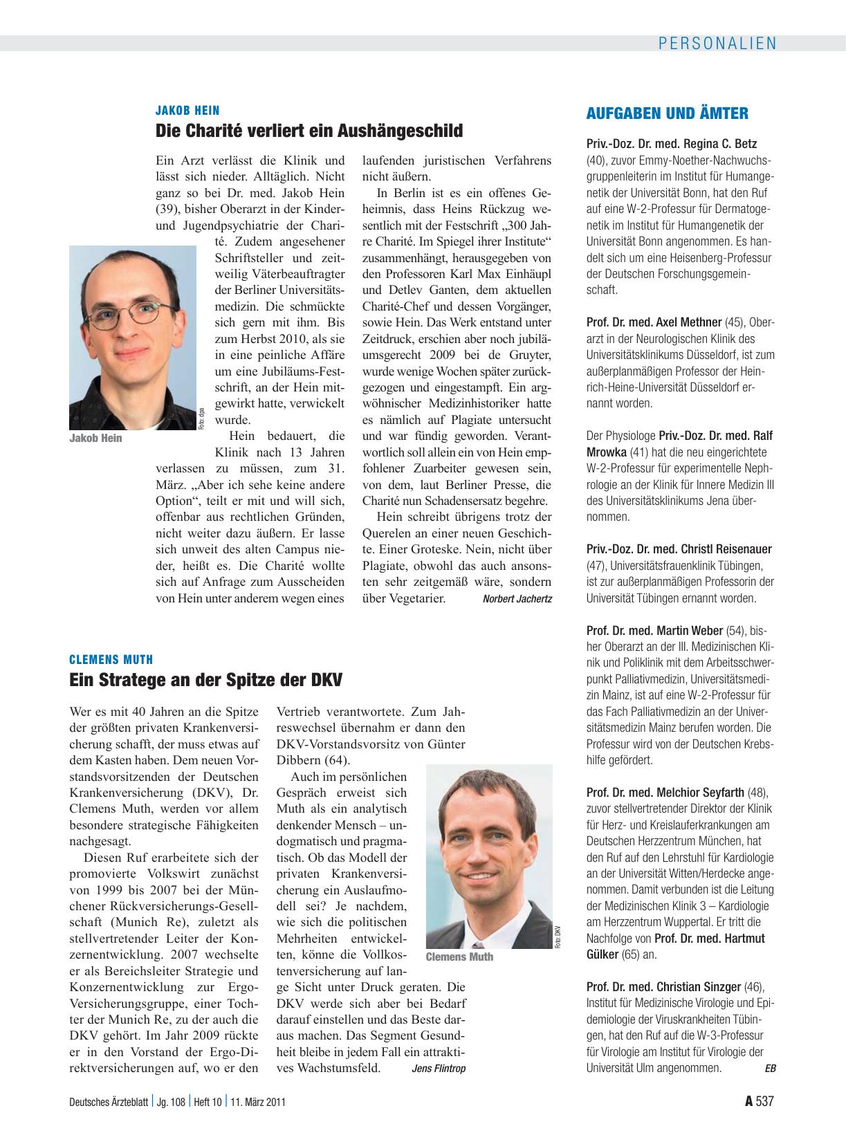 Vorschauseite 1: Aufgaben und Ämter