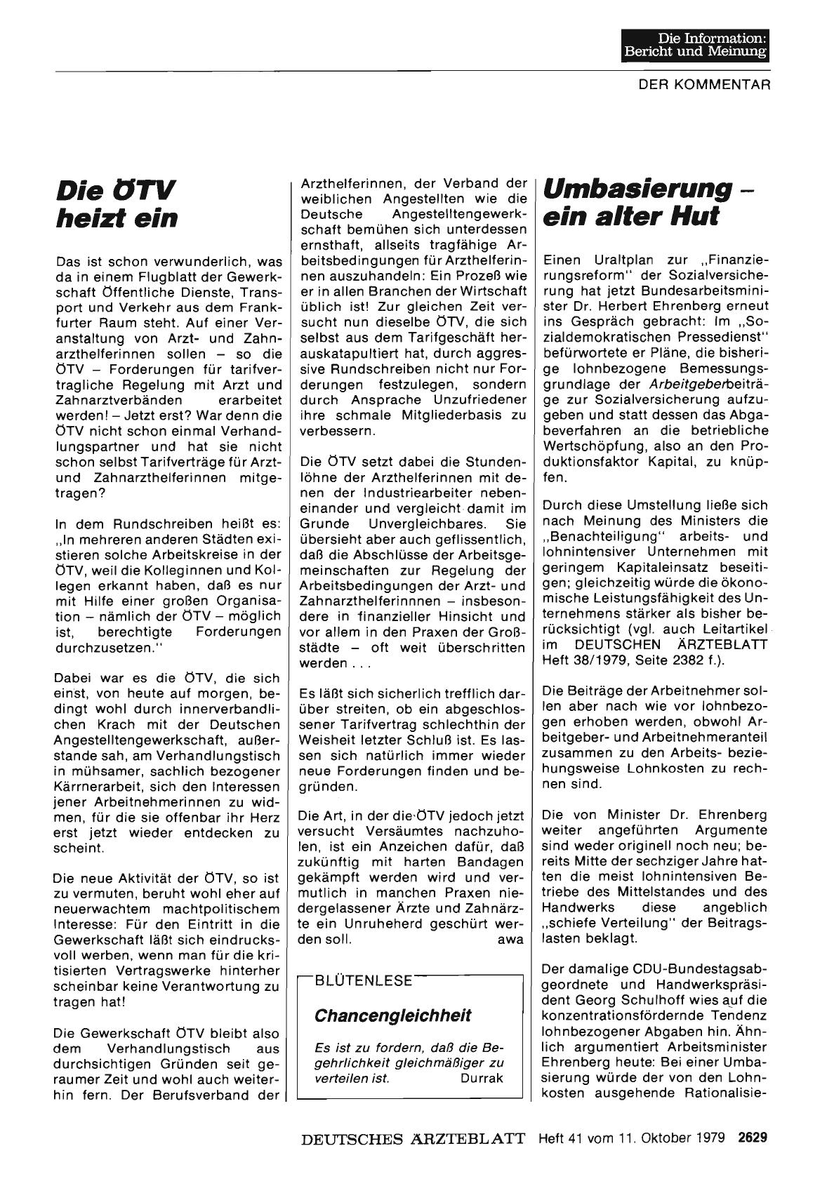 Vorschauseite 1: Umbasierung - ein alter Hut
