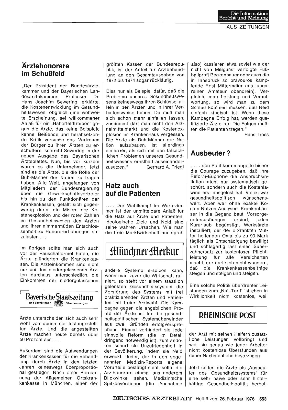 Vorschauseite 1: Ausbeuter?