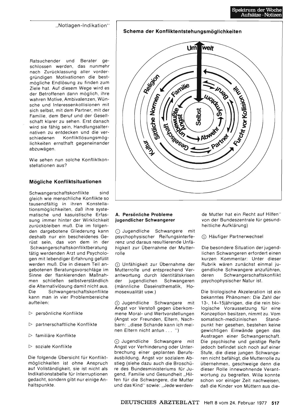 Vorschauseite 1: Schwangerschafts-Konfliktberatung bei der „Notlagen-Indikation“
