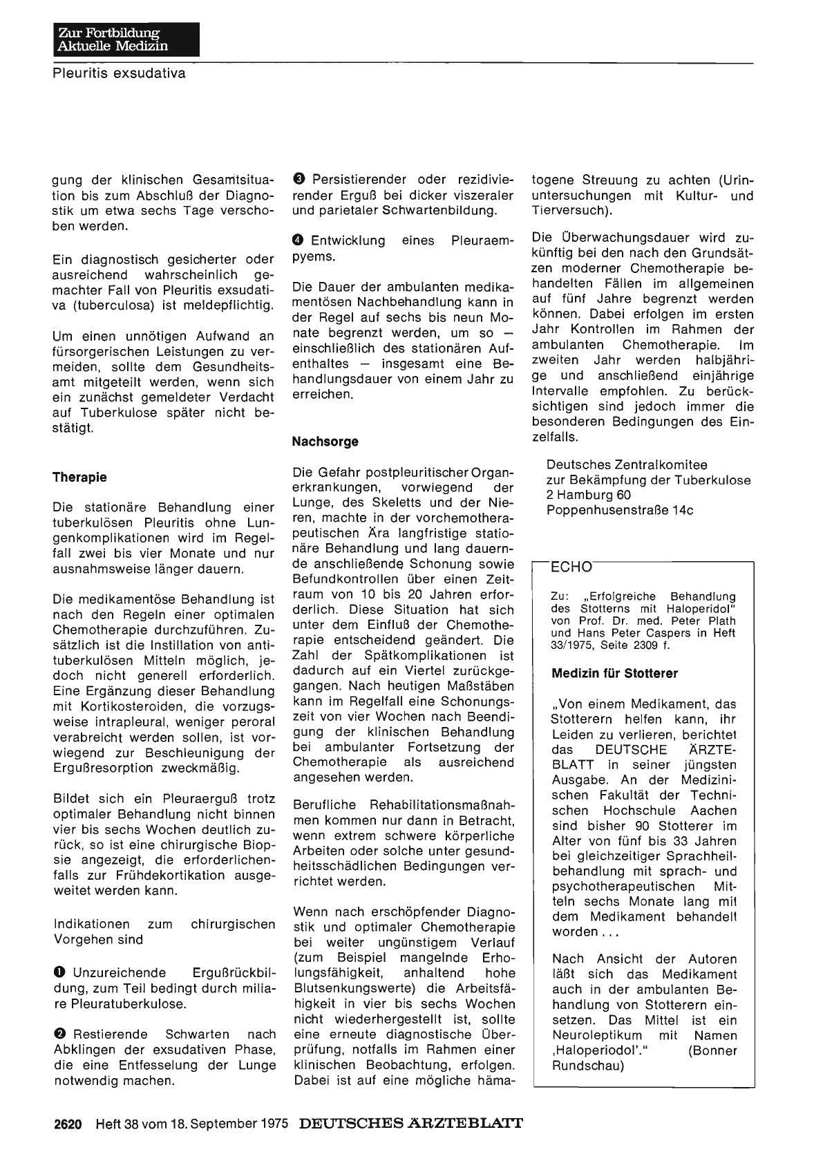 Vorschauseite 1: Medizin für Stotterer