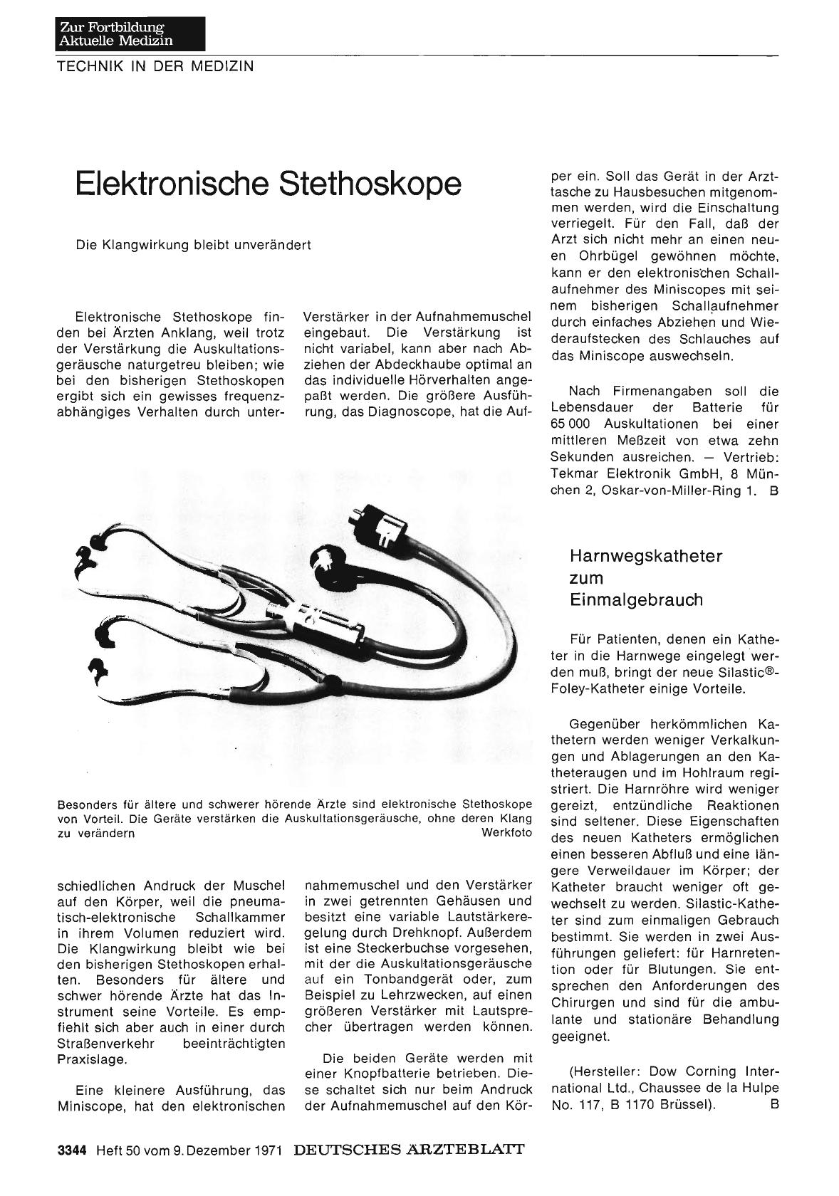 Vorschauseite 1: Harnwegskatheter zum Einmalgebrauch