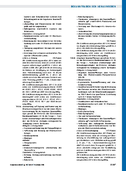 Vorschauseite 6: Beschluss des Bewertungsausschusses nach § 87 Abs. 1 Satz 1 SGB V in seiner 426. Sitzung am 18. September 2018, Teil A, Teil B