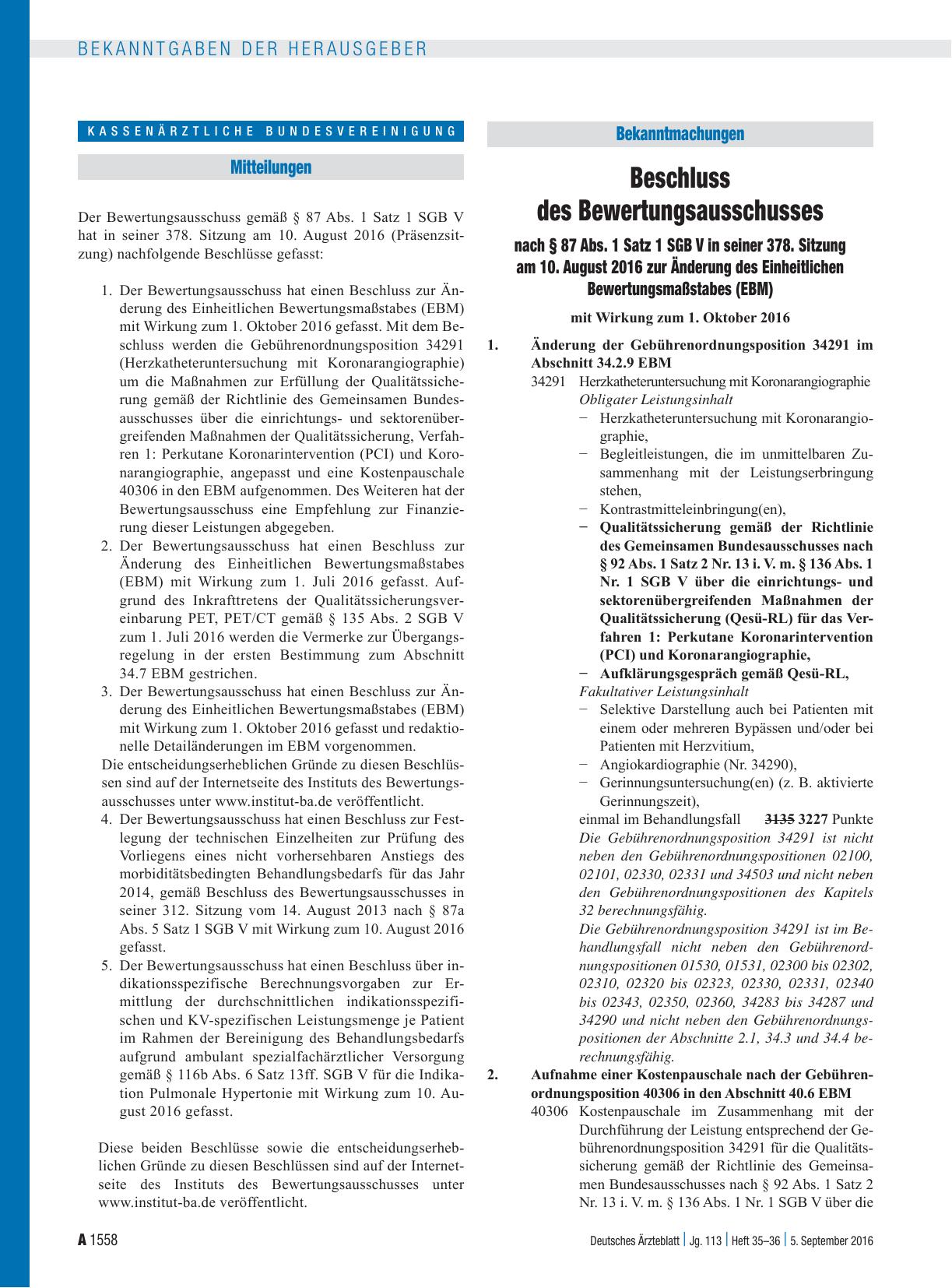Vorschauseite 1: Mitteilungen