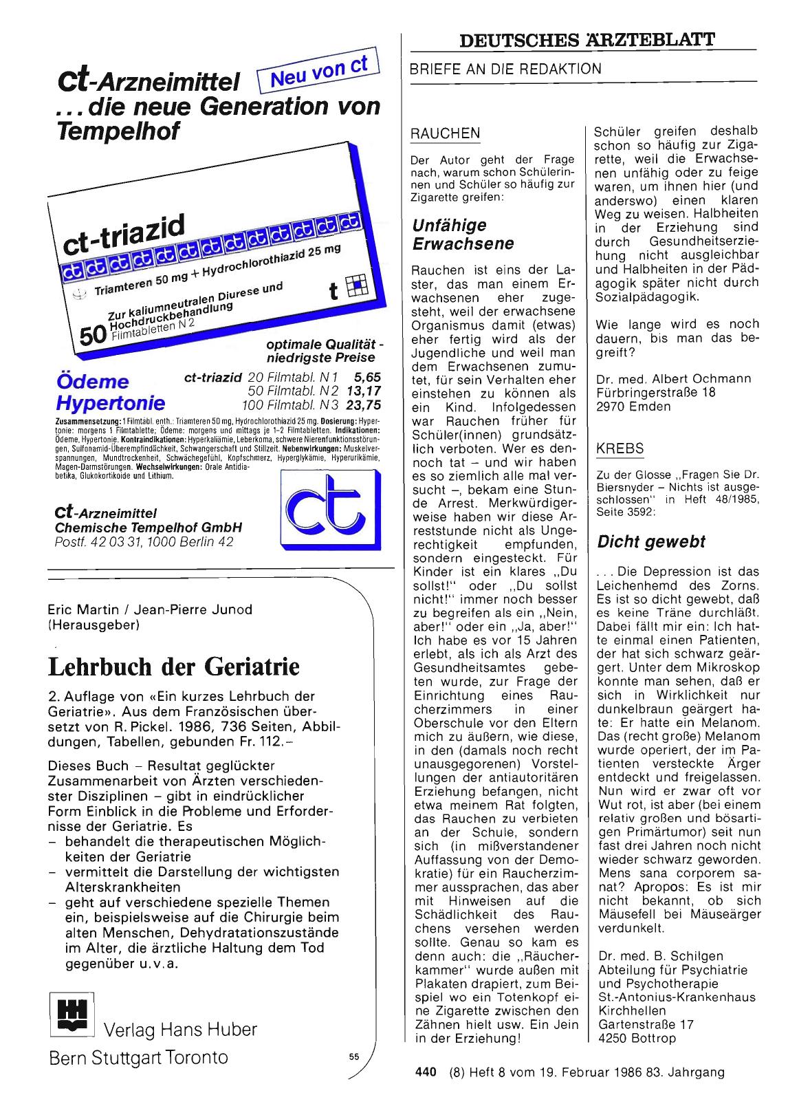 Vorschauseite 1: KREBS: Dicht gewebt