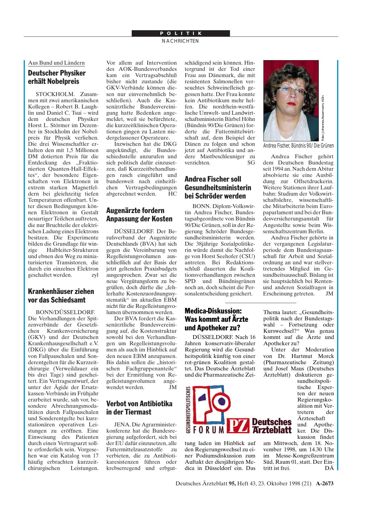 Vorschauseite 1: Verbot von Antibiotika in der Tiermast
