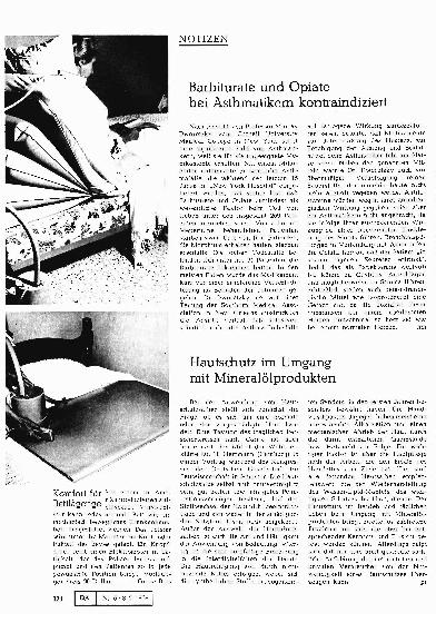 Vorschauseite 1: Barbiturate und Opiate bei Asthmatikern kontraindiziert