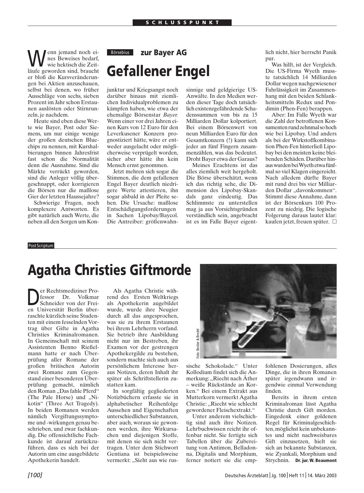 Vorschauseite 1: Agatha Christies Giftmorde