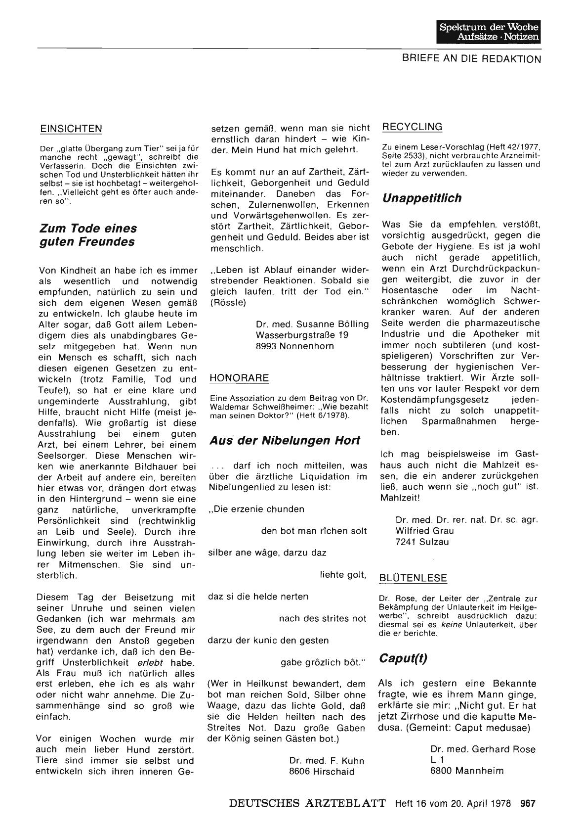 Vorschauseite 1: HONORARE: Aus der Nibelungen Hort