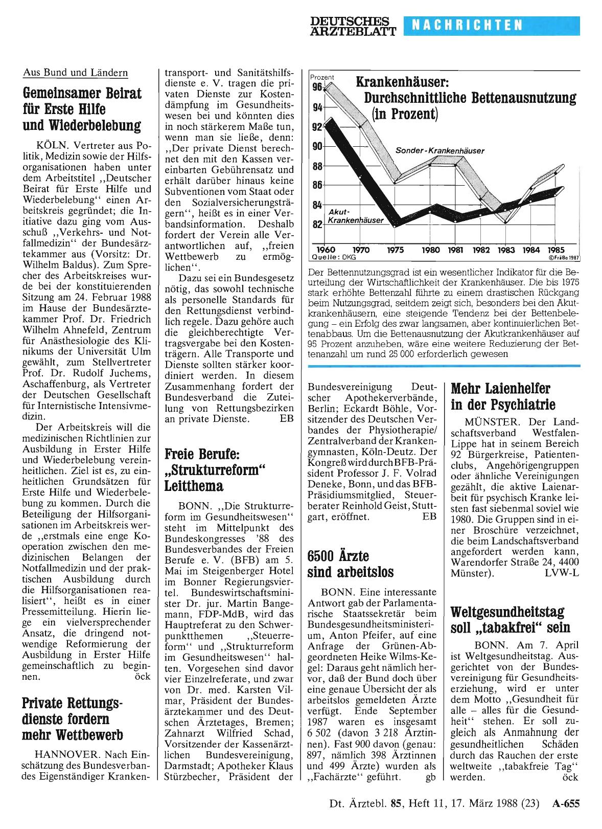 Vorschauseite 1: Weltgesundheitstag soll „tabakfrei“ sein