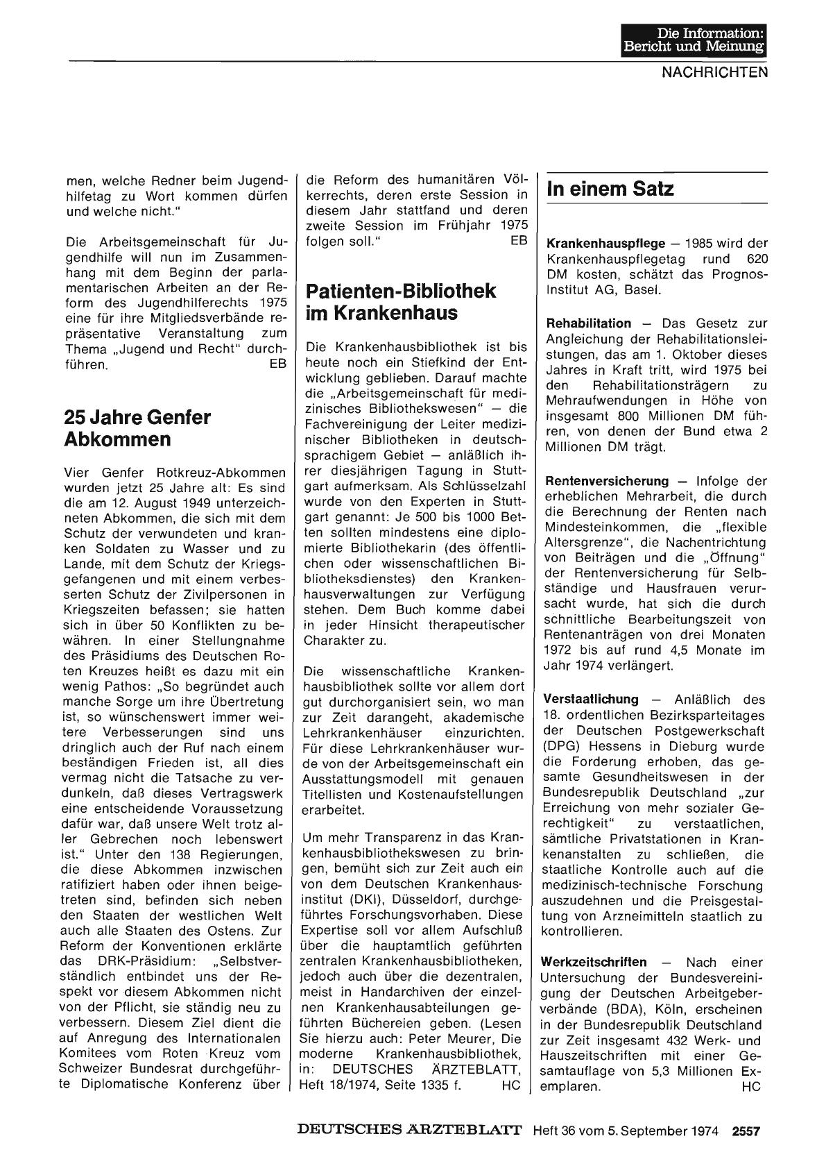 Vorschauseite 1: In einem Satz