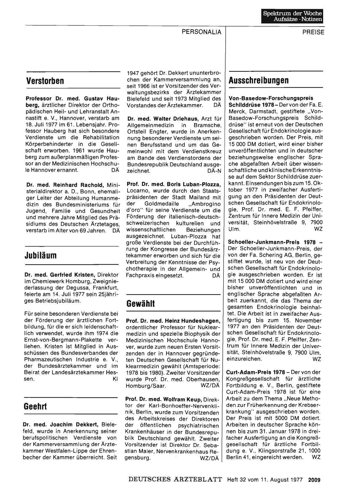 Vorschauseite 1: Gewählt
