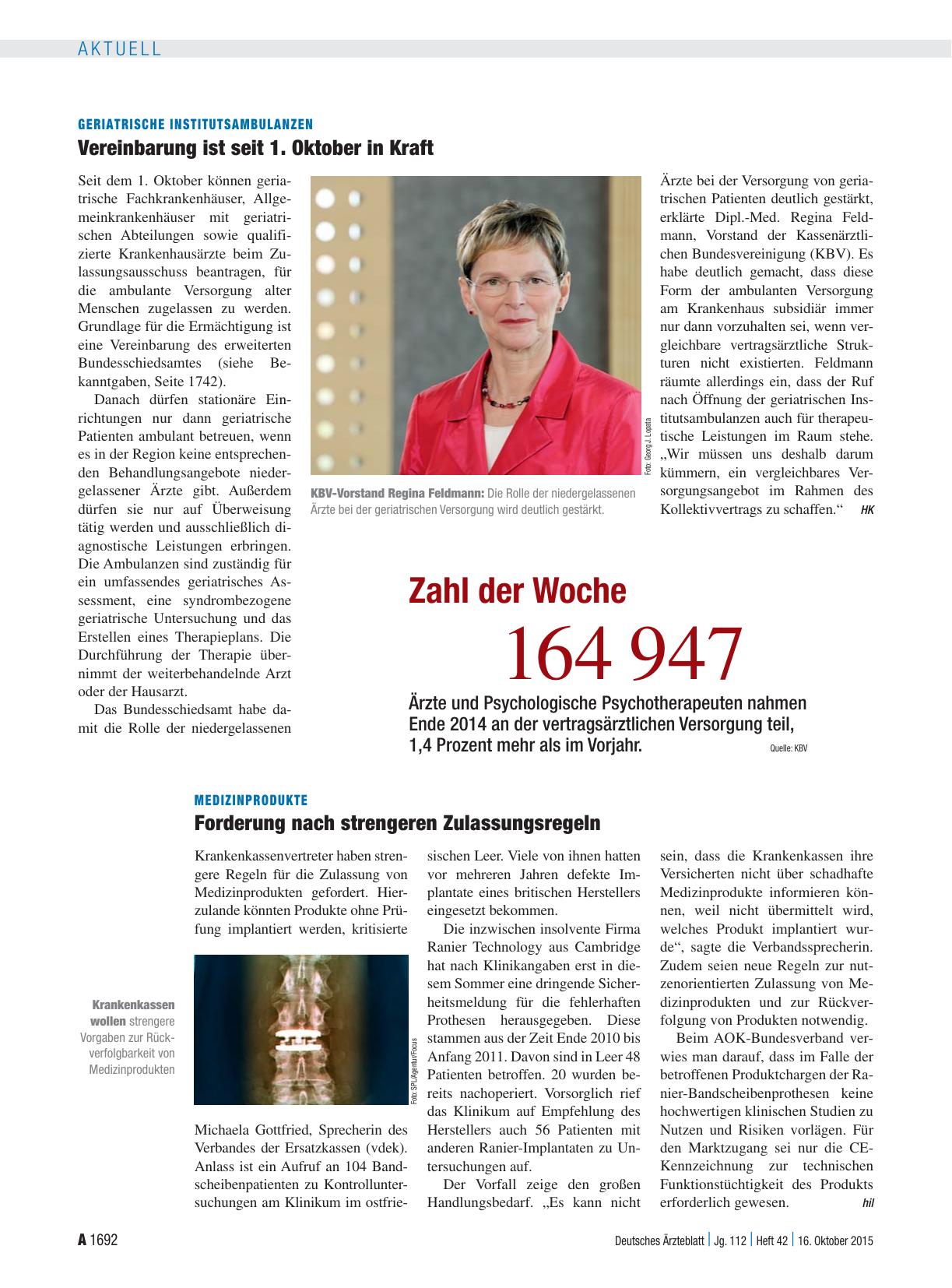 Vorschauseite 1: Zahl der Woche 1 64 947