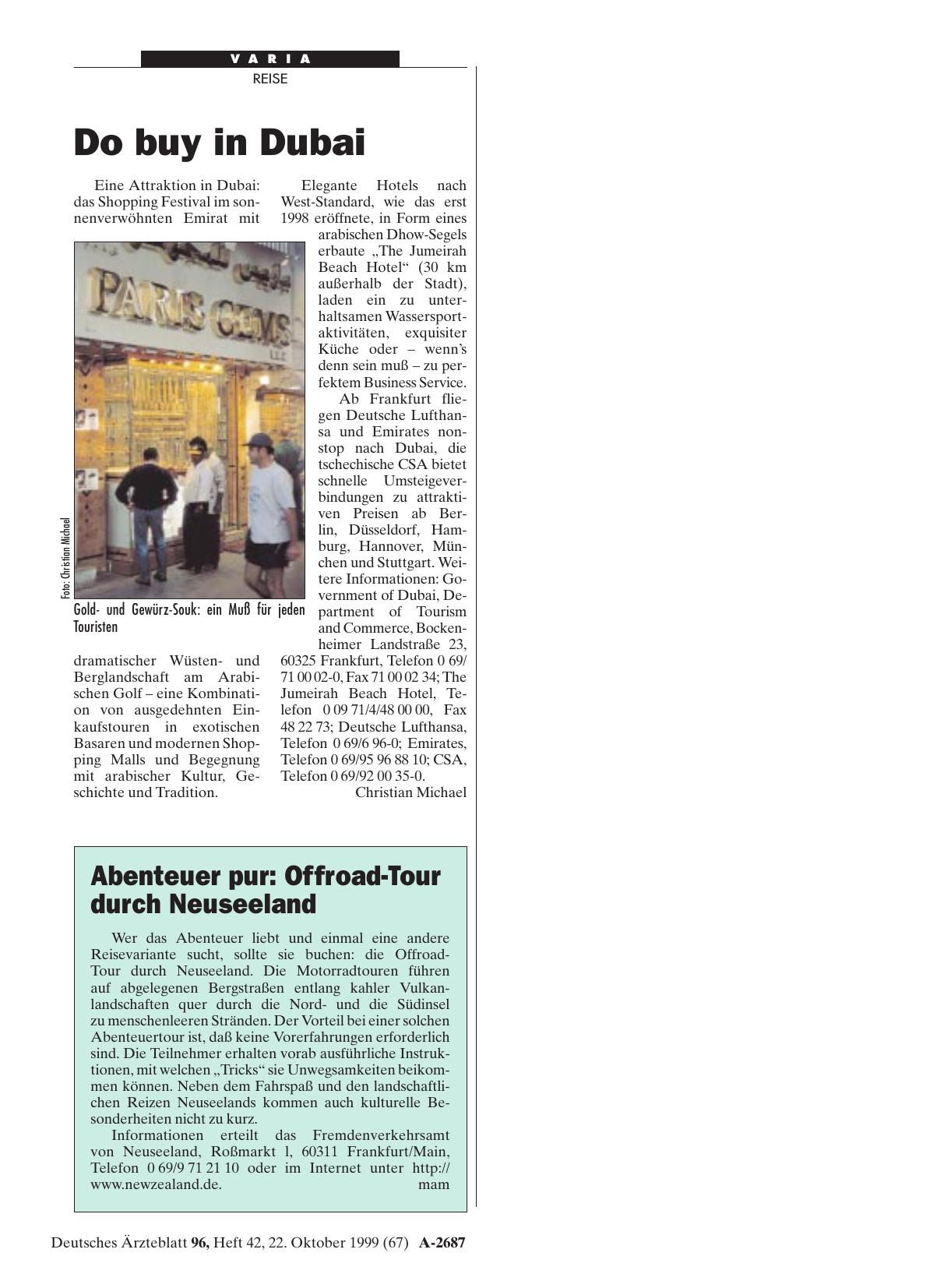 Vorschauseite 1: Do buy in Dubai
