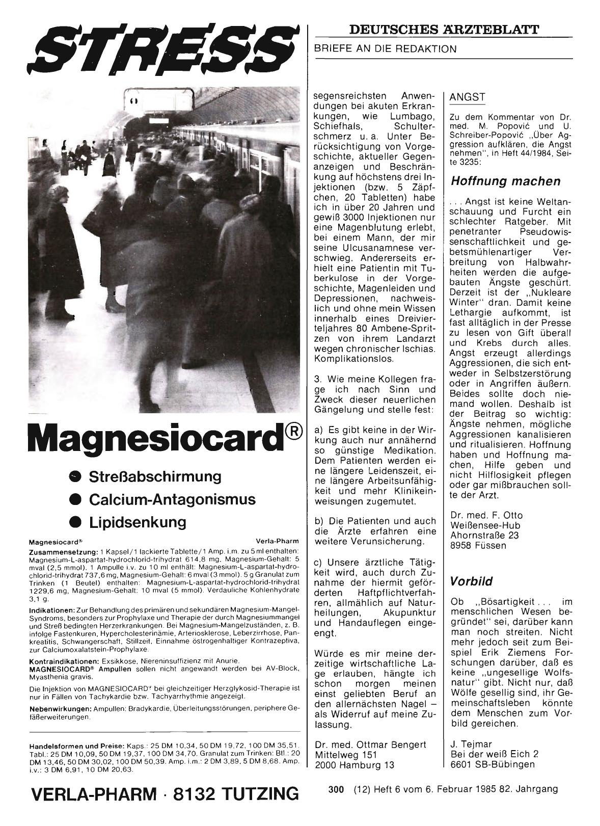 Vorschauseite 1: ANGST: Hoffnung machen