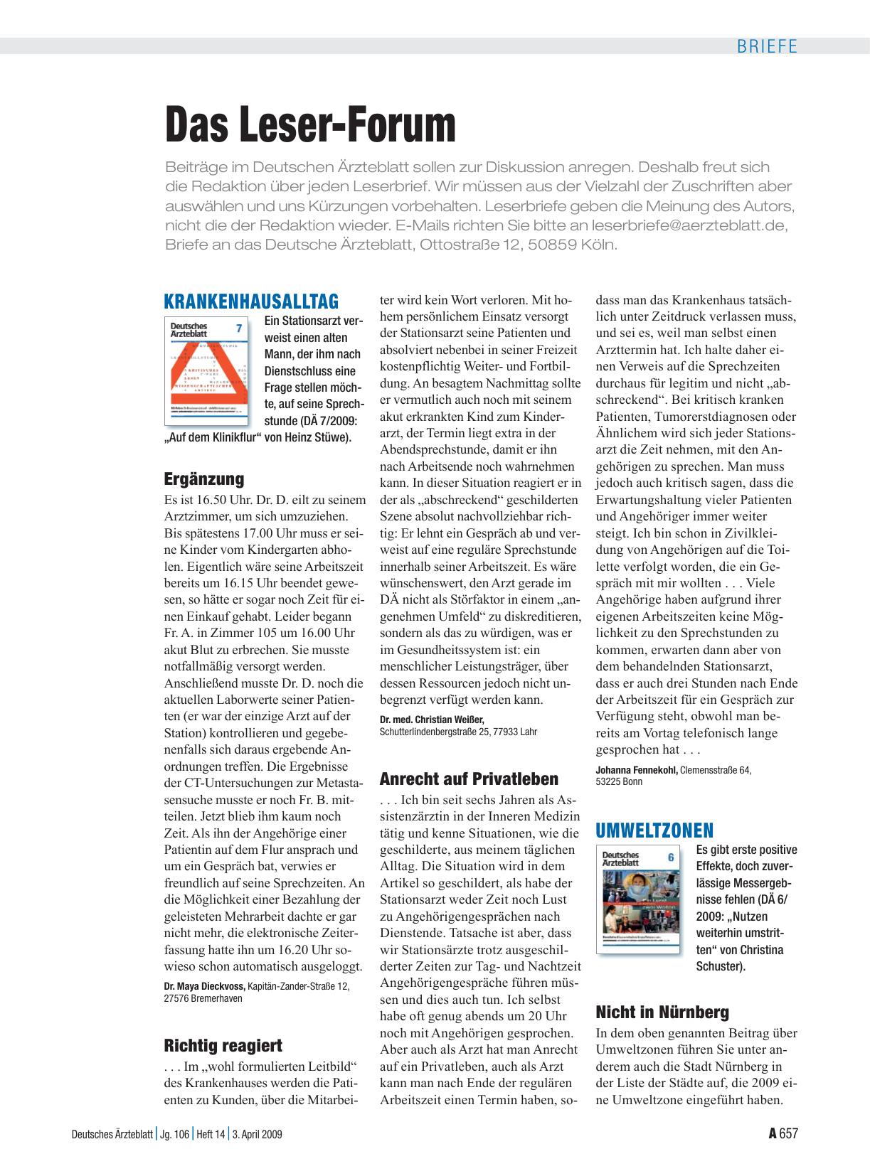 Vorschauseite 1: Krankenhausalltag: Richtig reagiert