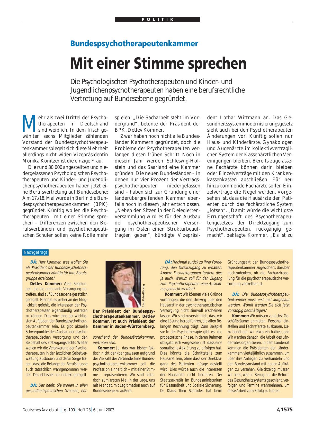 Vorschauseite 1: Nachgefragt