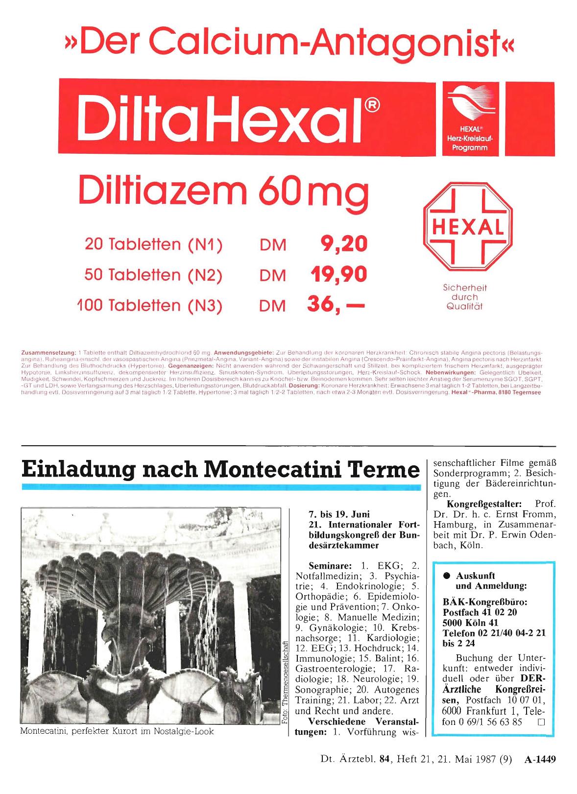 Vorschauseite 1: Einladung nach Montecatini Terme