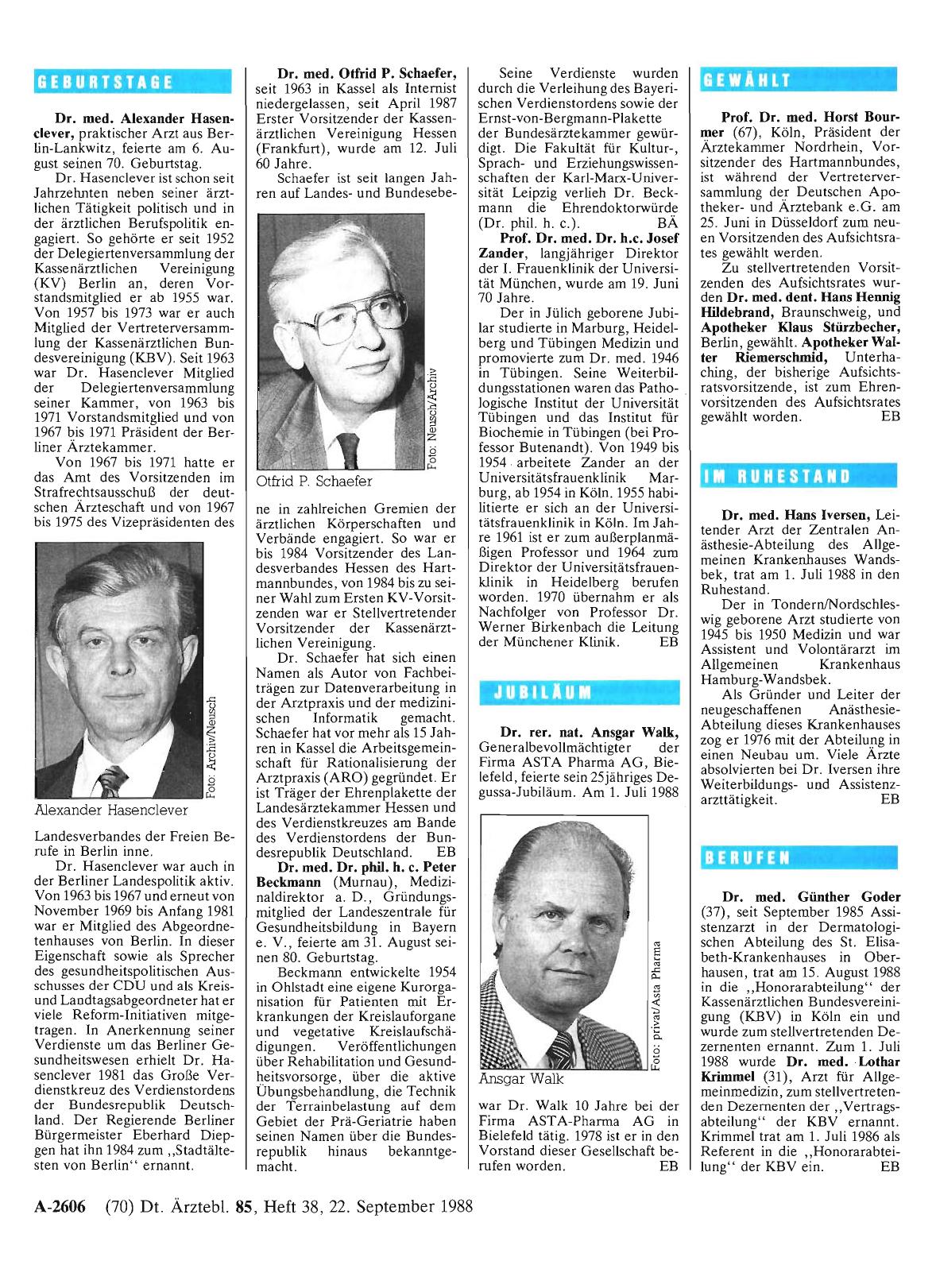 Vorschauseite 1: IM RUHESTAND
