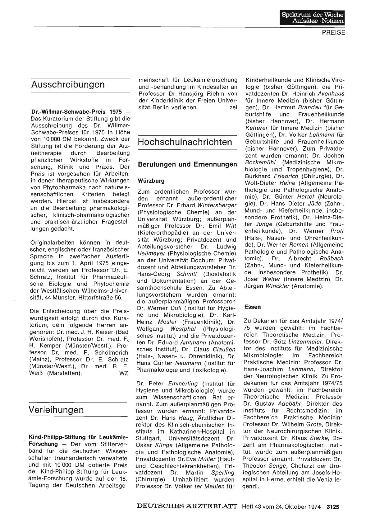 Vorschauseite 1: Hochschulnachrichten