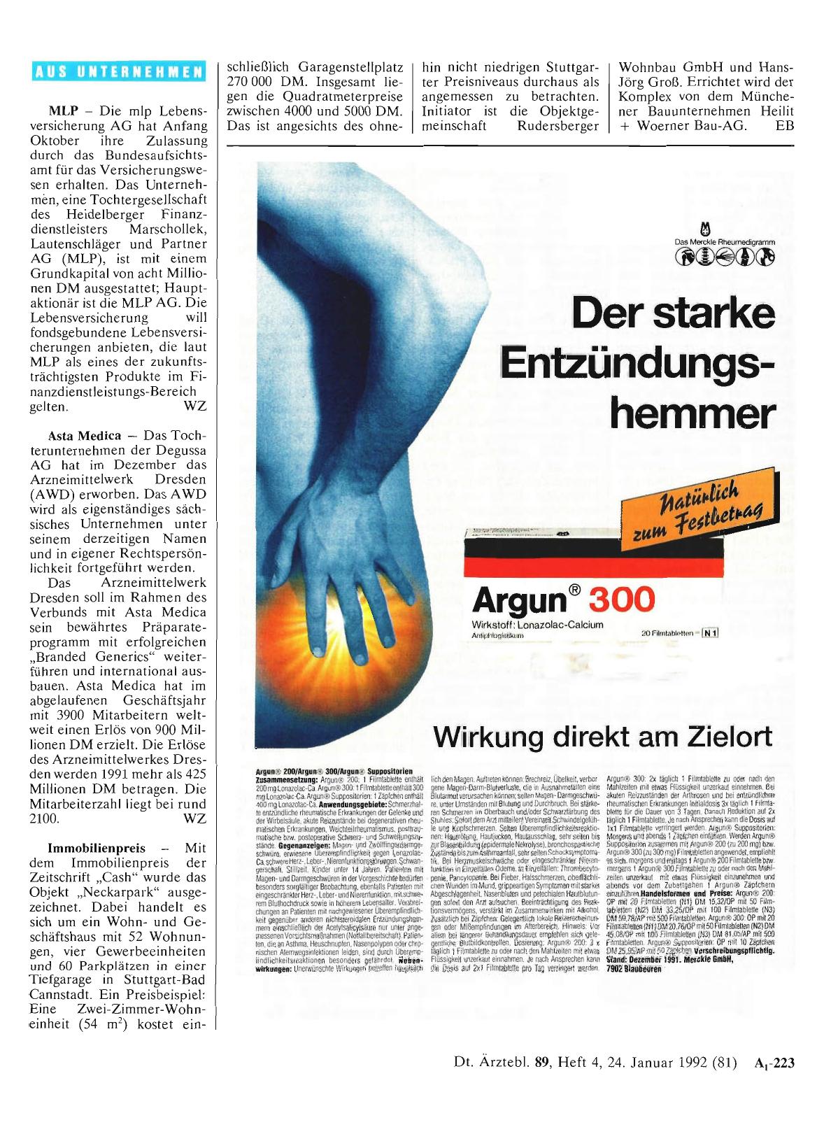 Vorschauseite 1: Aus Unternehmen