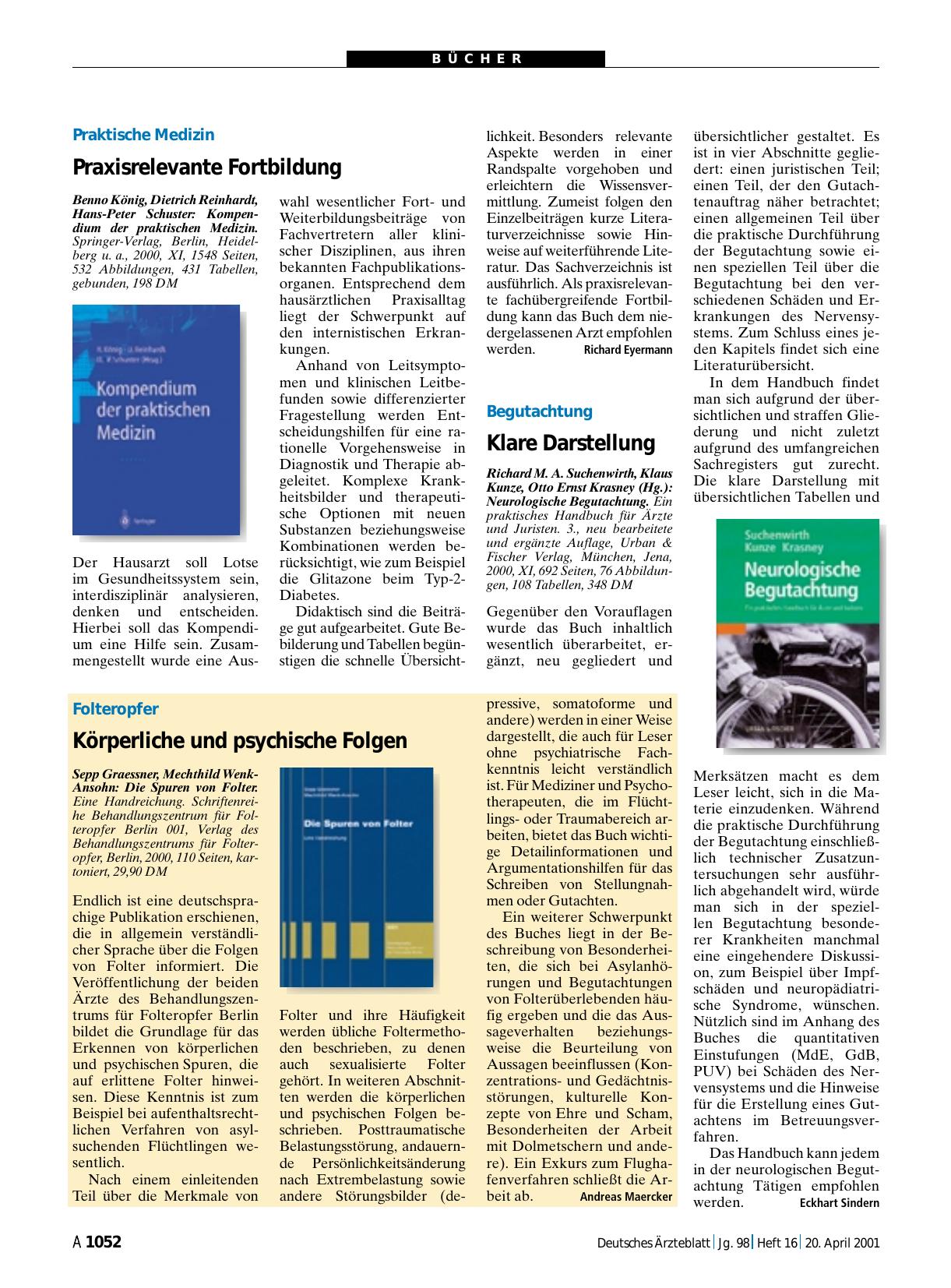 Vorschauseite 1: Neurologische Begutachtung