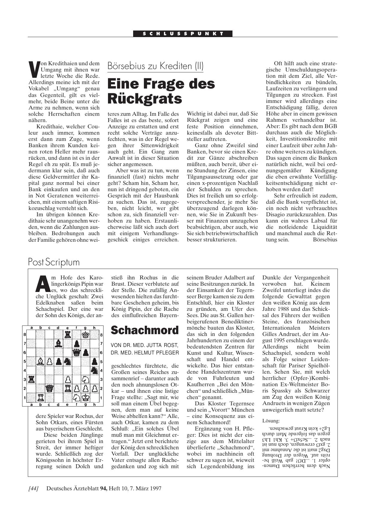 Vorschauseite 1: Schachmord