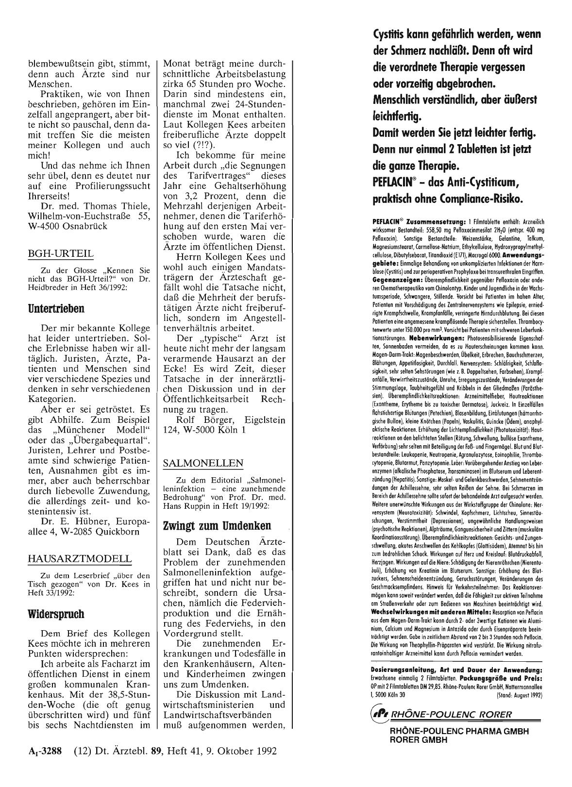 Vorschauseite 1: SALMONELLEN: Zwingt zum Umdenken