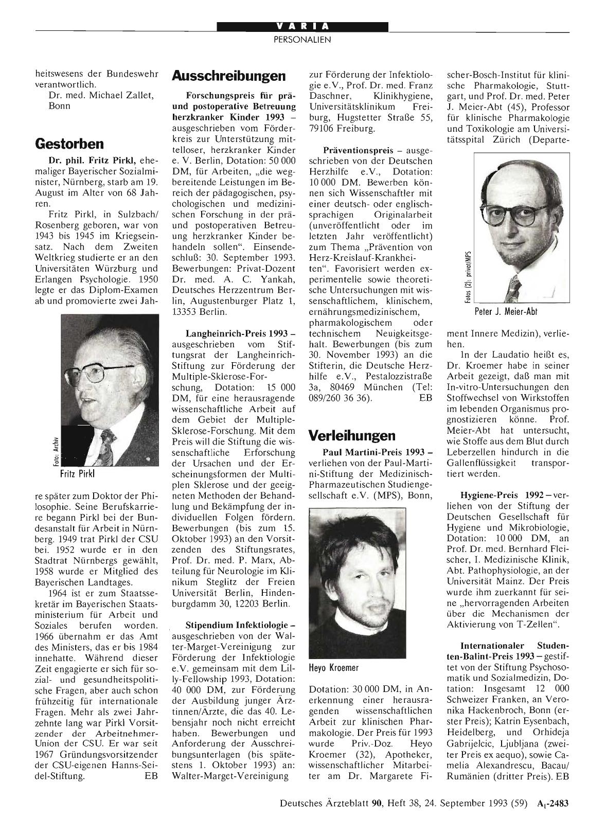 Vorschauseite 1: Gestorben